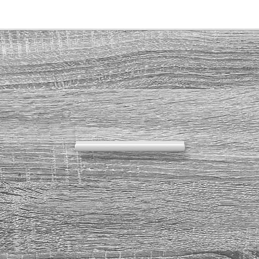 Armário de Banheiro TULUM Sonoma cinzento 37 x 31.5 x 82 cm