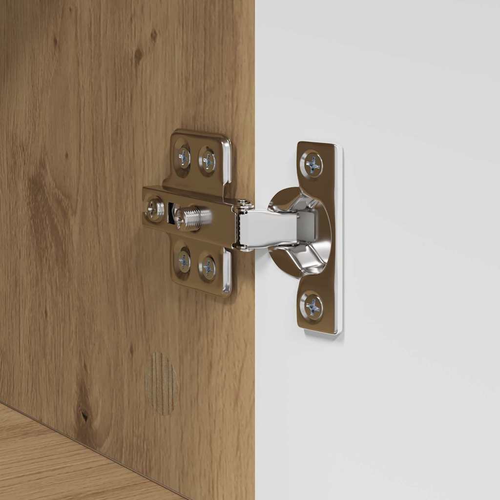 Armário de Banheiro TULUM carvalho artisiano 37 x 31.5 x 82 cm