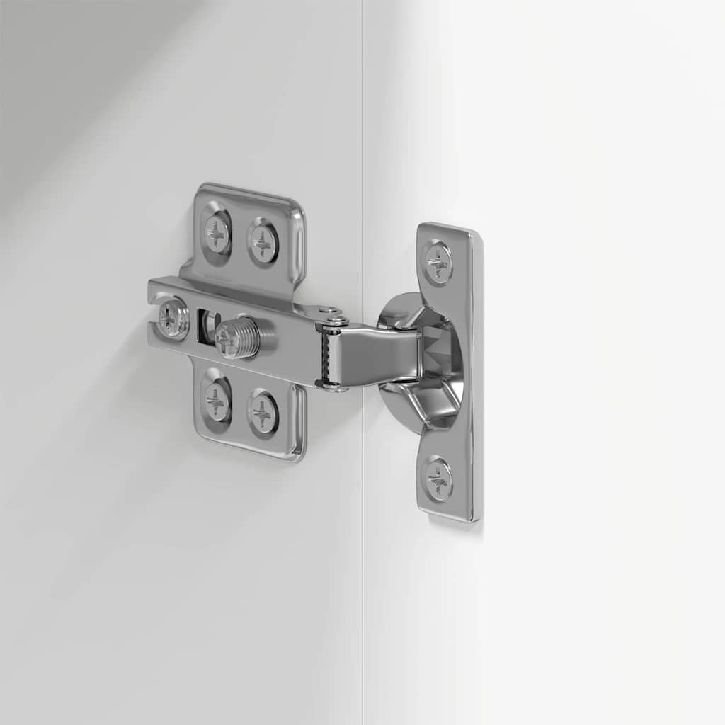 Armário de Banheiro com porta TULUM Branco 37 x 31.5 x 203 cm