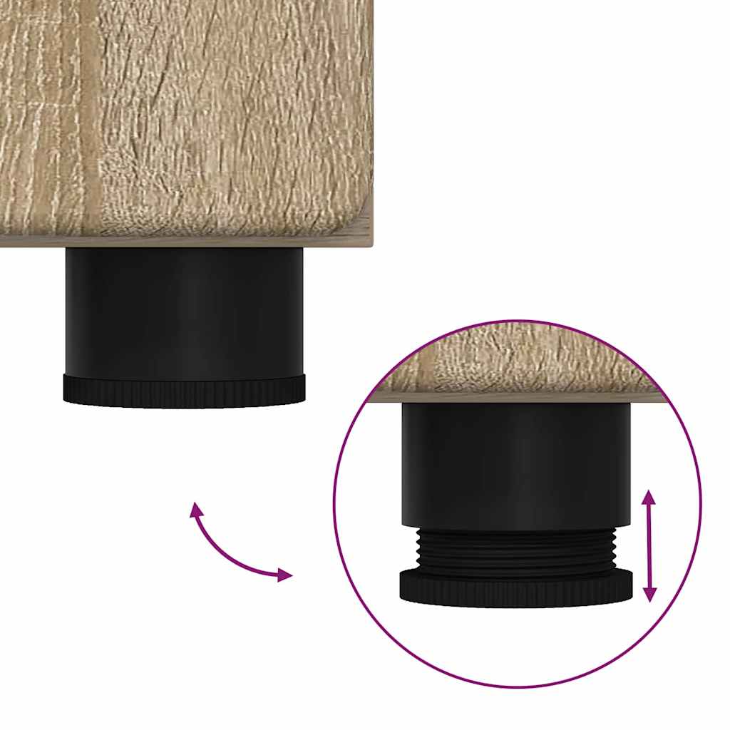 Armário de Banheiro TULUM Carvalho sonoma 37 x 31.5 x 203 cm