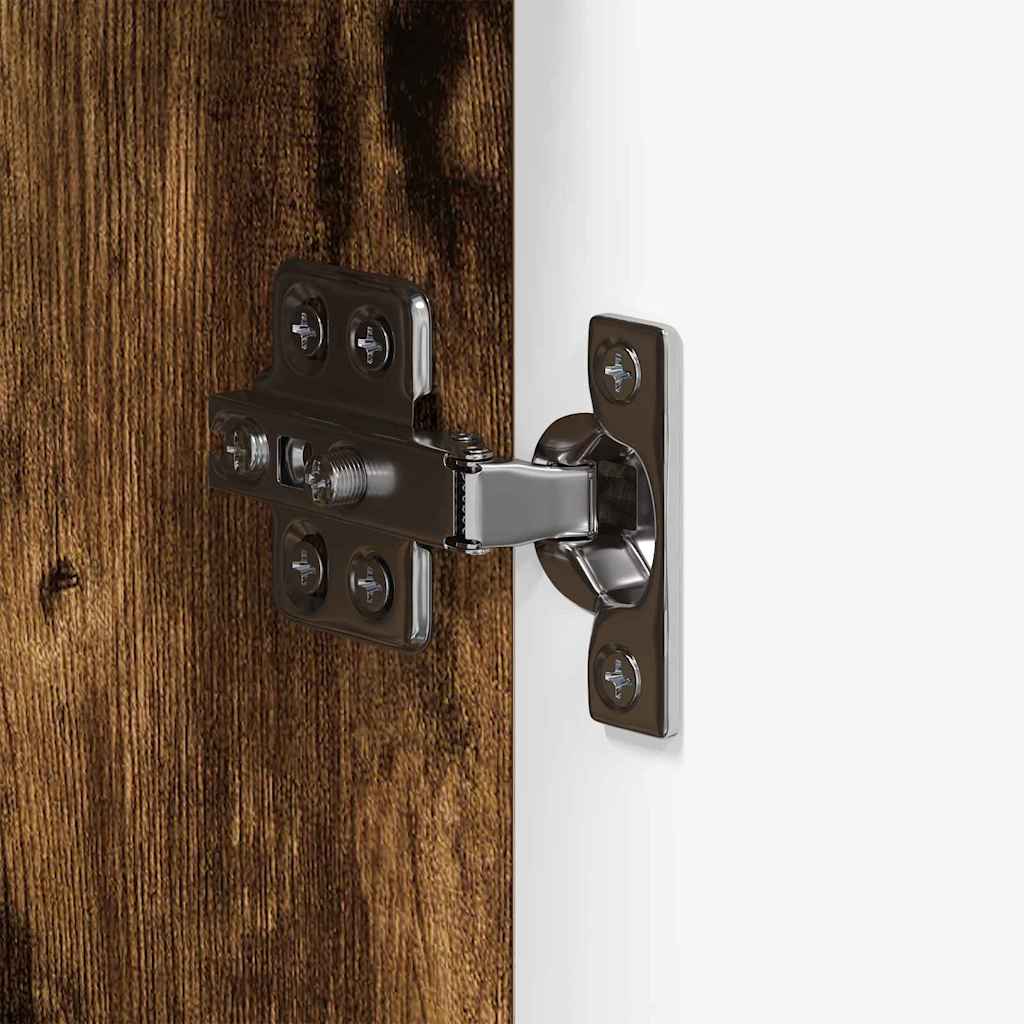 Armário de Banheiro TULUM Carvalho fumado 37 x 31.5 x 203 cm