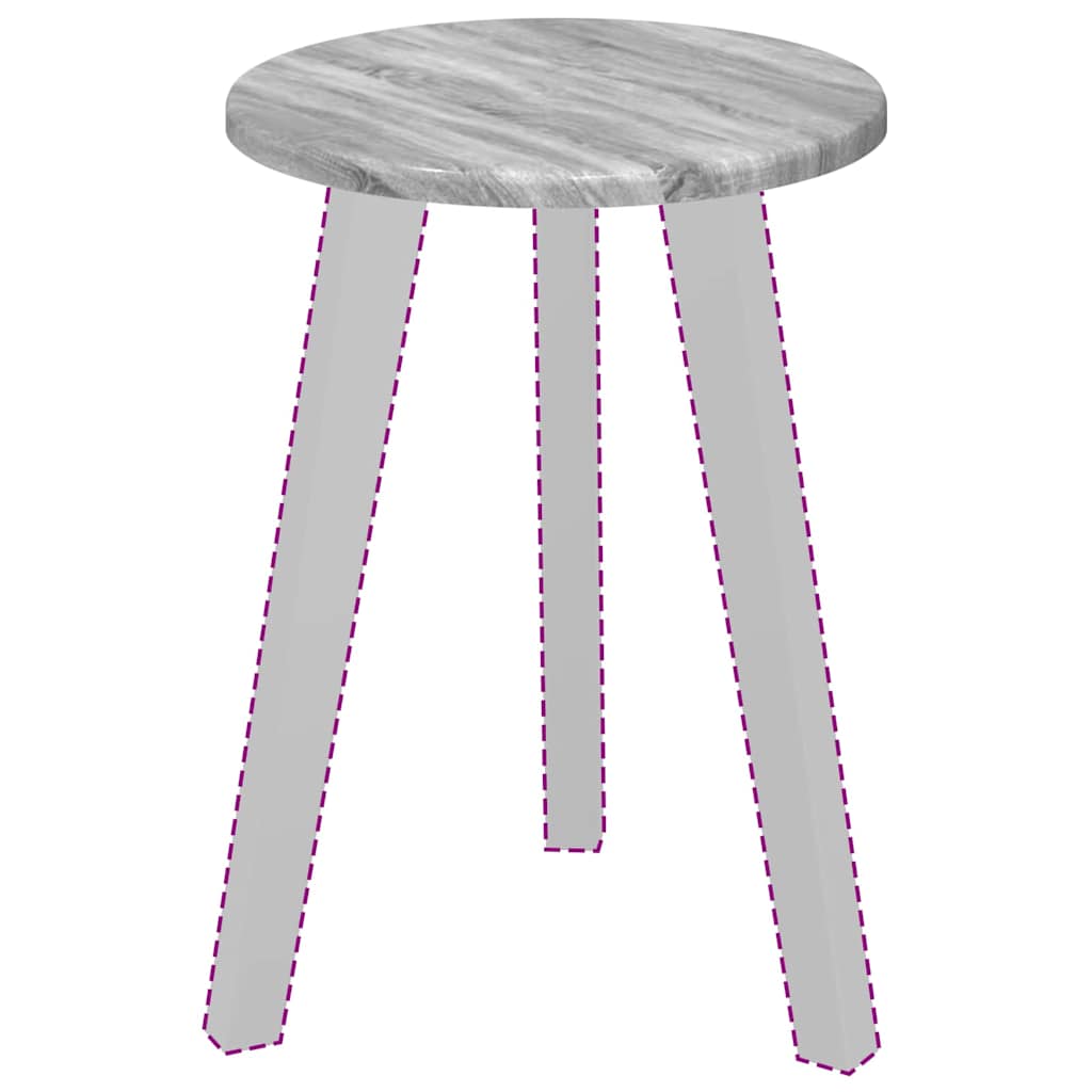 Tampo de Mesa Sonoma cinzento 30 x 30 x 1.5 cm