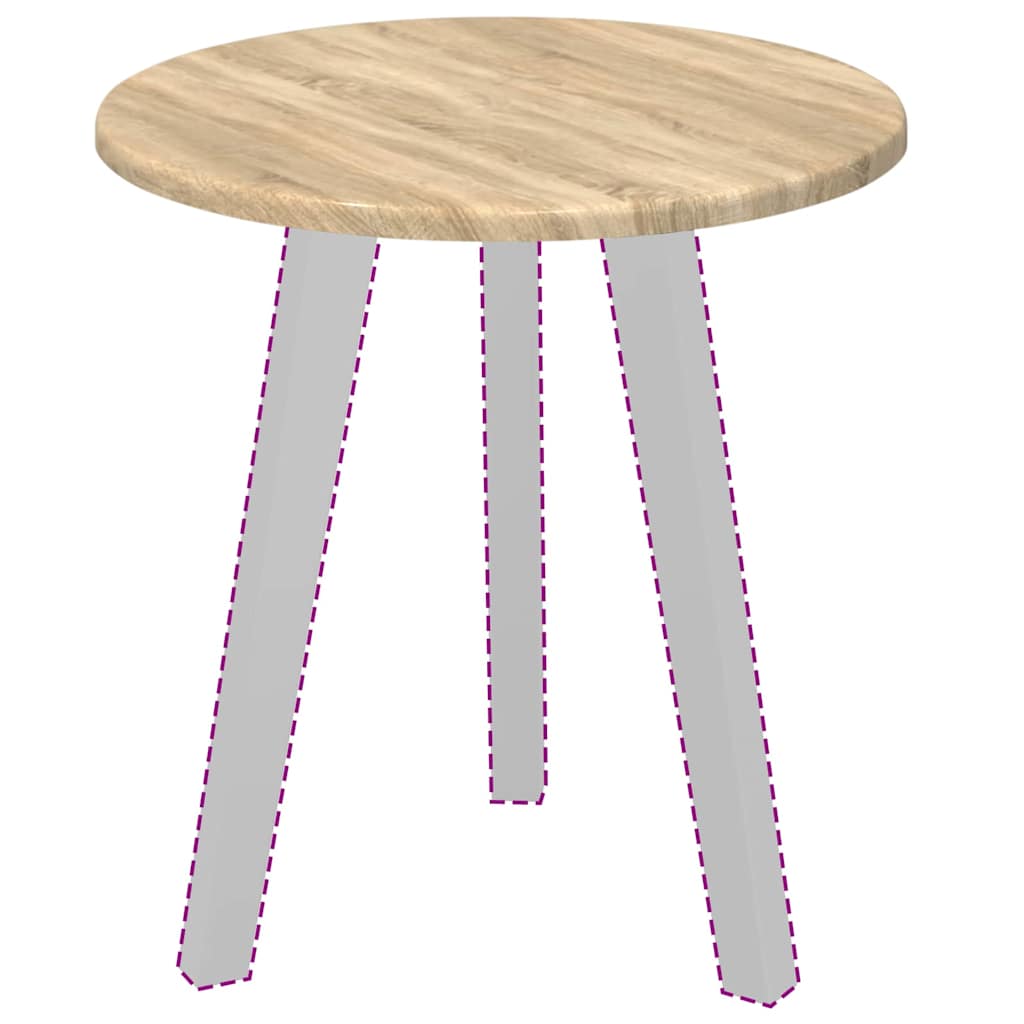 Tampo de Mesa Carvalho sonoma 40 x 40 x 1.5 cm