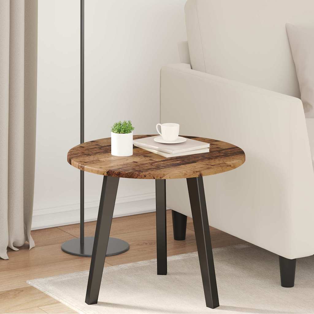 Tampo de Mesa Madeira antiga 50 x 50 x 1.5 cm