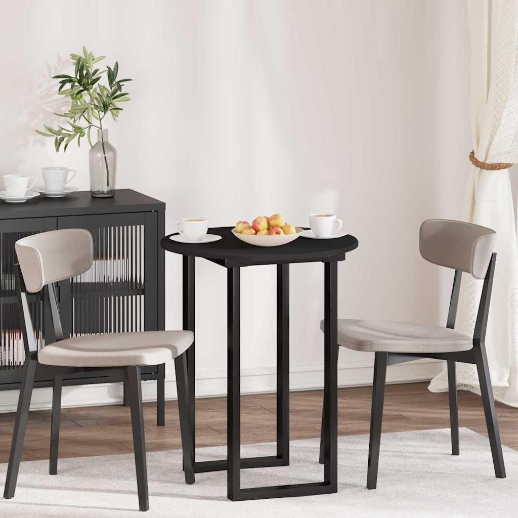 Tampo de Mesa Preto 60 x 60 x 1.5 cm Madeira processada