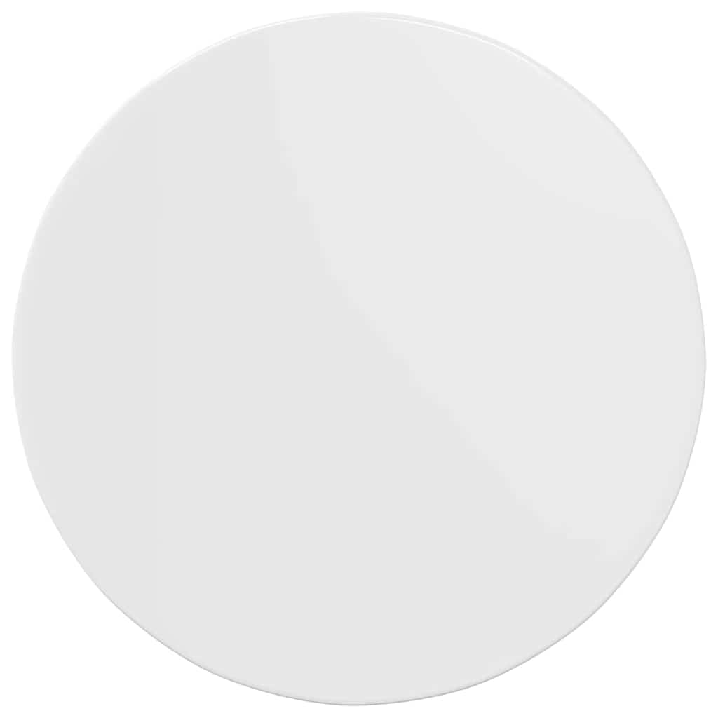 Tampo de Mesa Branco brilhante 60 x 60 x 1.5 cm