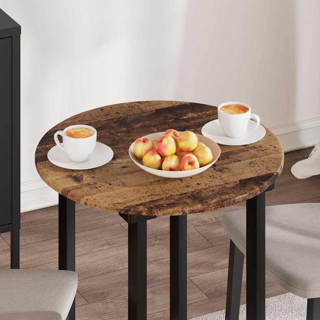 Tampo de Mesa Madeira antiga 60 x 60 x 1.5 cm