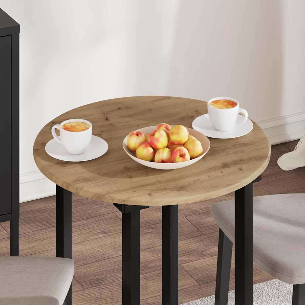 Tampo de Mesa carvalho artisiano 60 x 60 x 1.5 cm