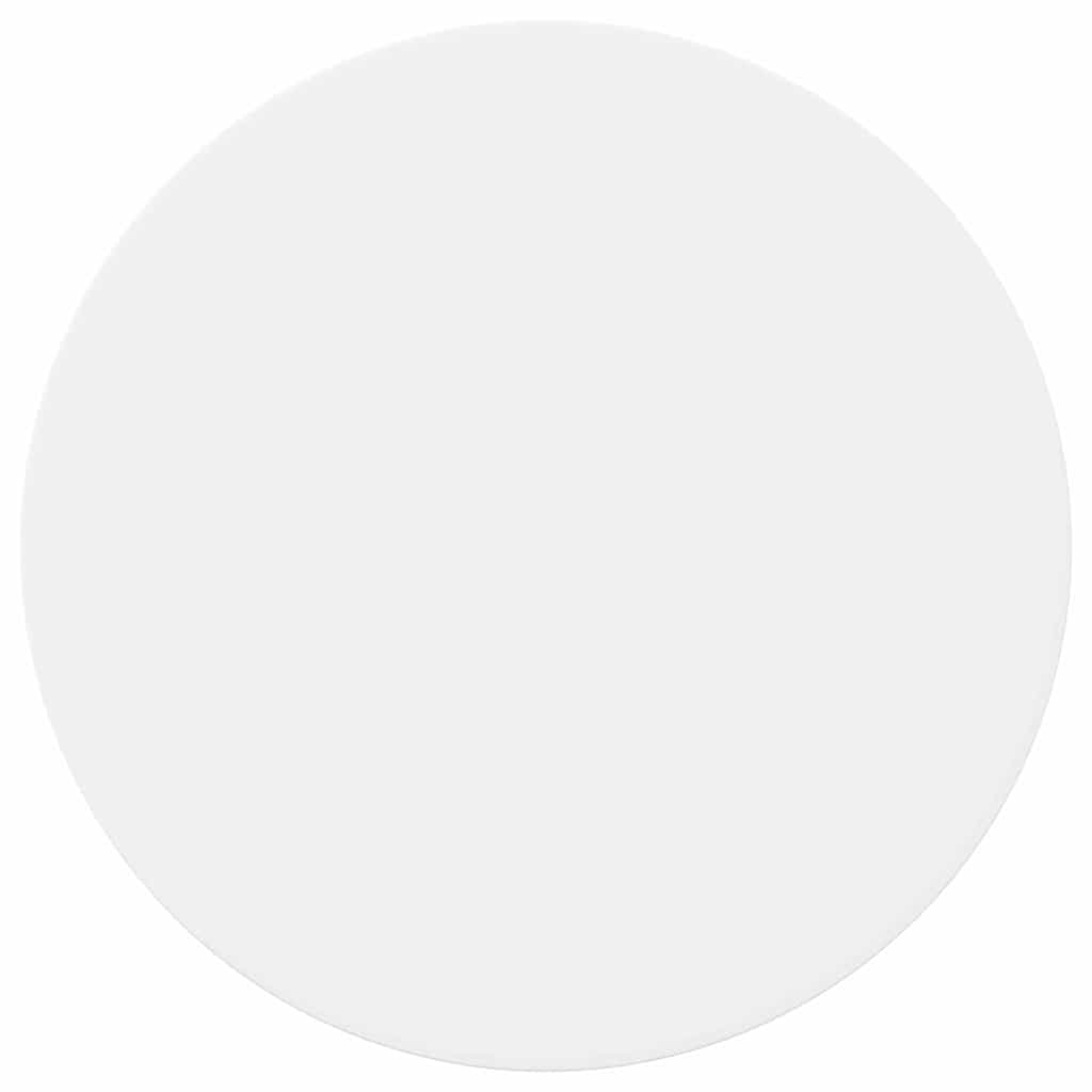 Tampo de Mesa Branco 70 x 70 x 1.5 cm Madeira processada