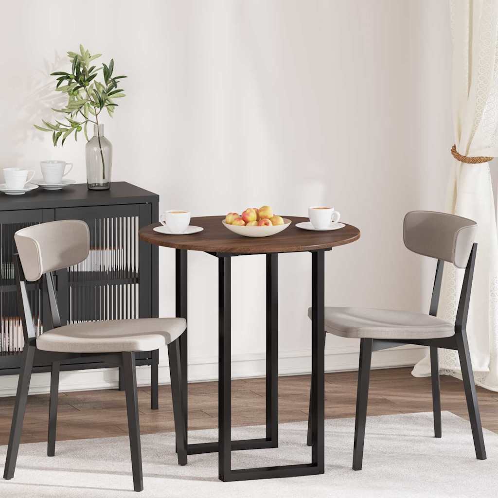 Tampo de Mesa Carvalho castanho 70 x 70 x 1.5 cm