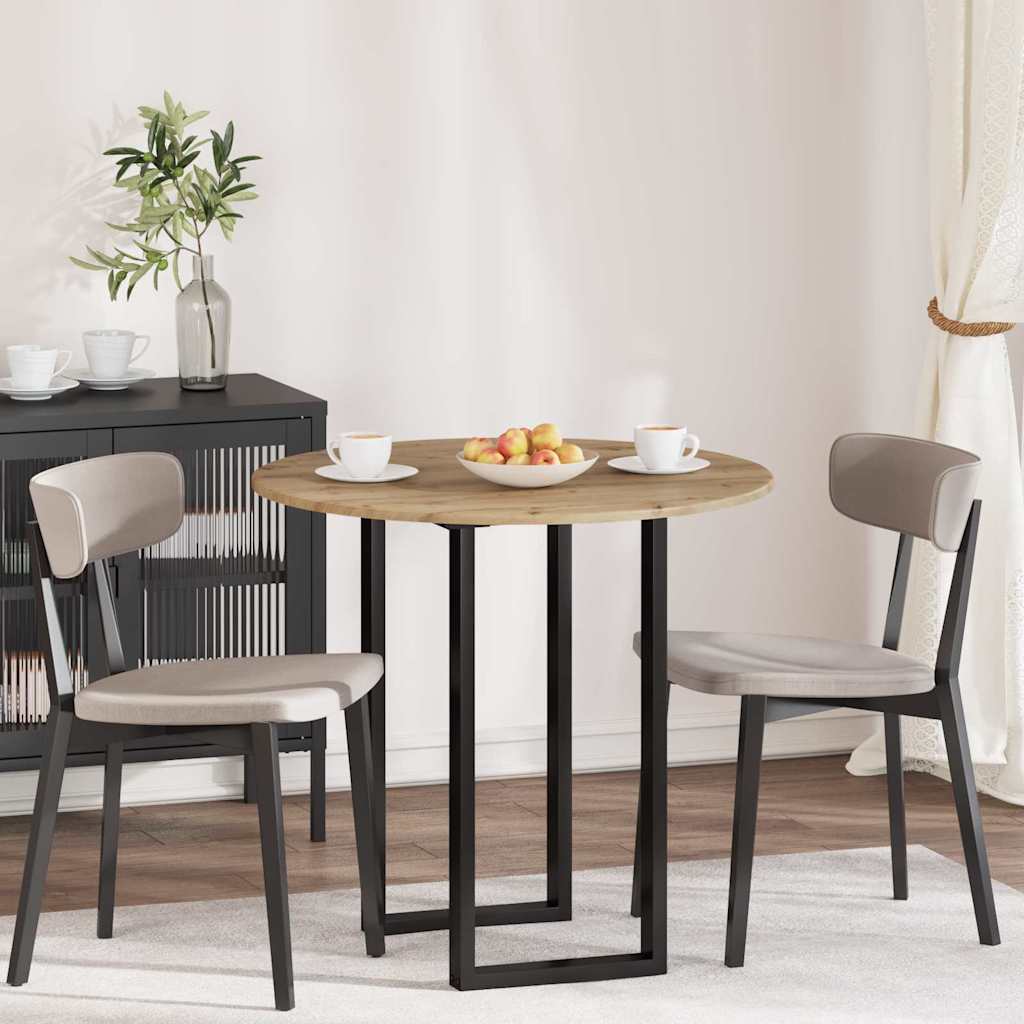 Tampo de Mesa carvalho artisiano 80 x 80 x 1.5 cm