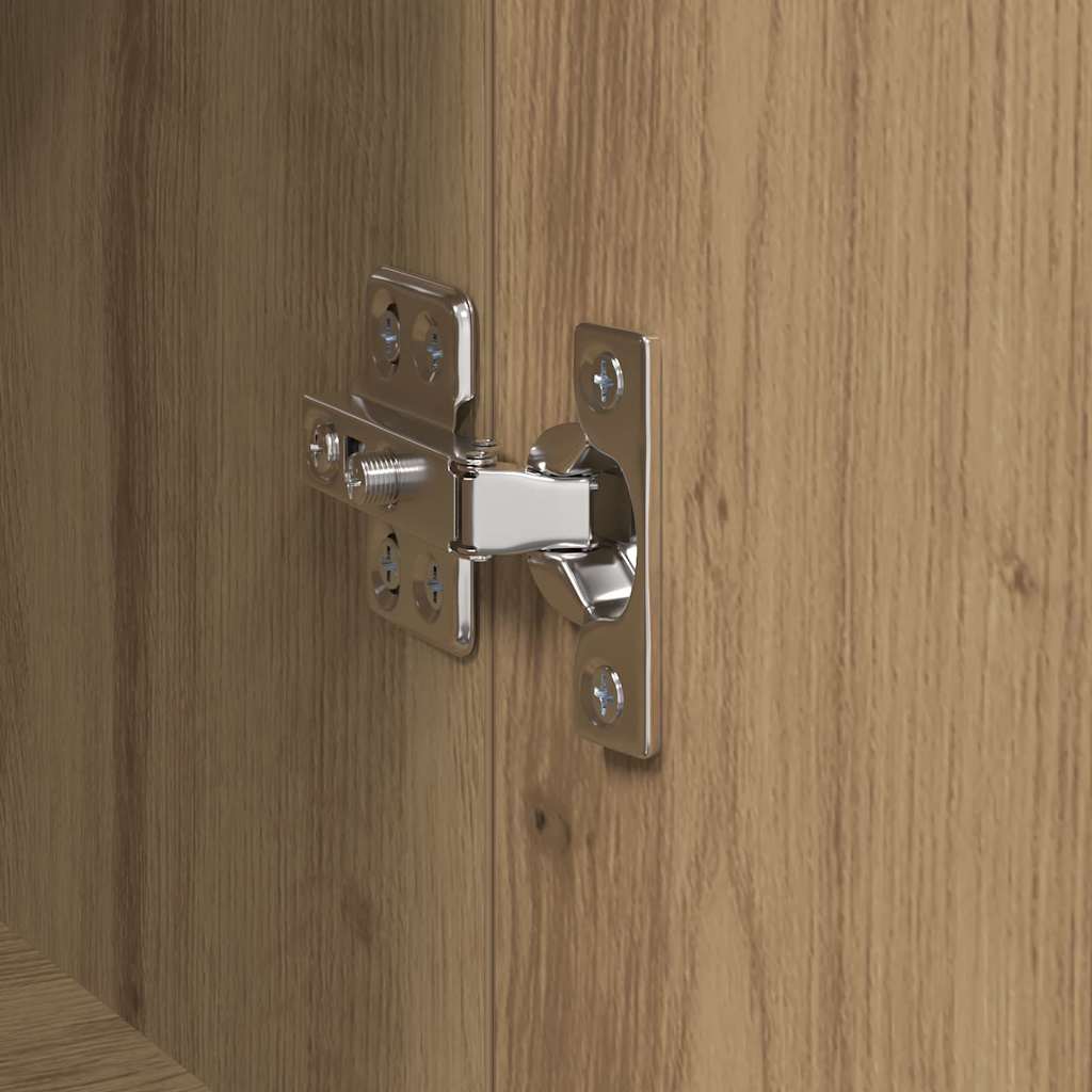 Aparadores 3 pcs carvalho artisiano 180 x 35 x 70 cm