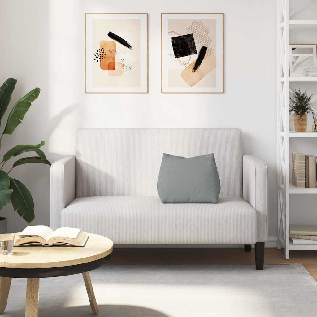 Travesseiro para Costas Amarelo Claro 45 x 20 x 35 cm tecido