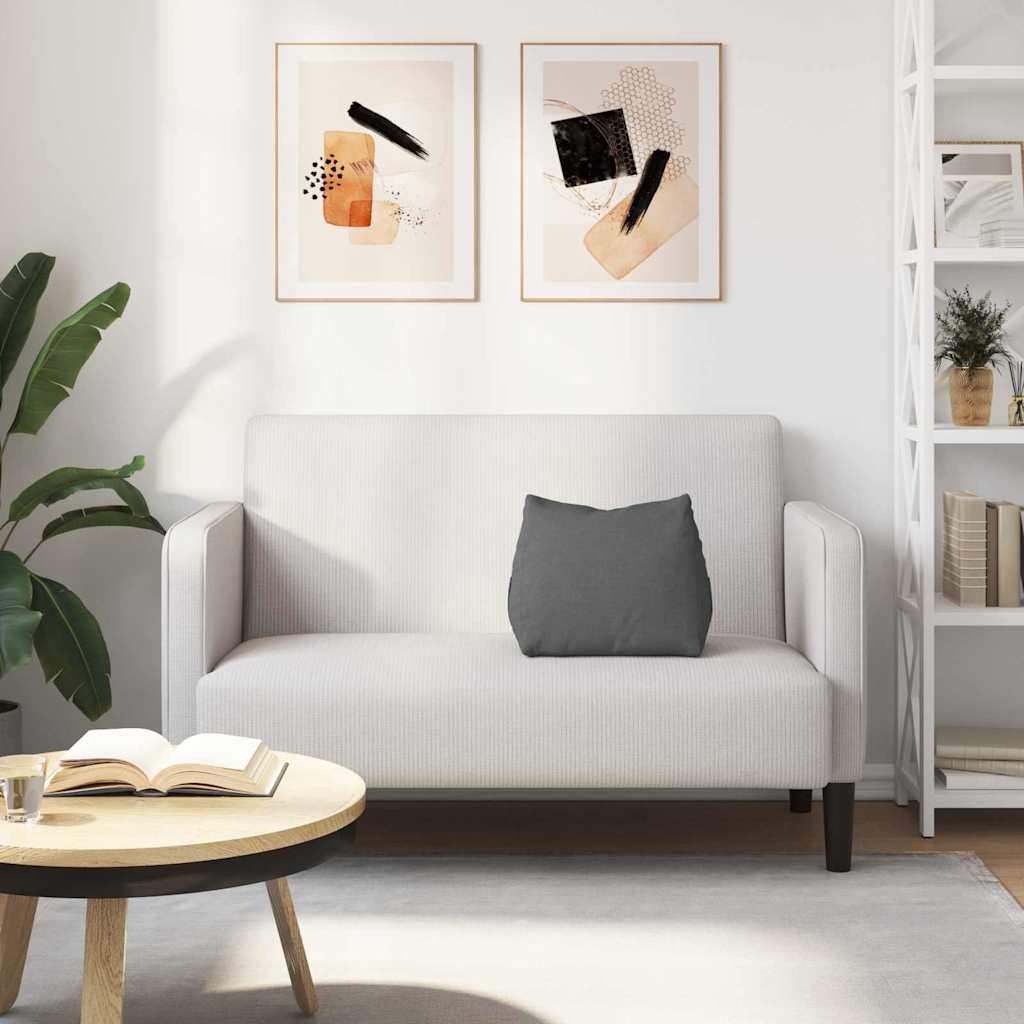 Travesseiro para Costas Amarelo Claro 45 x 20 x 35 cm tecido