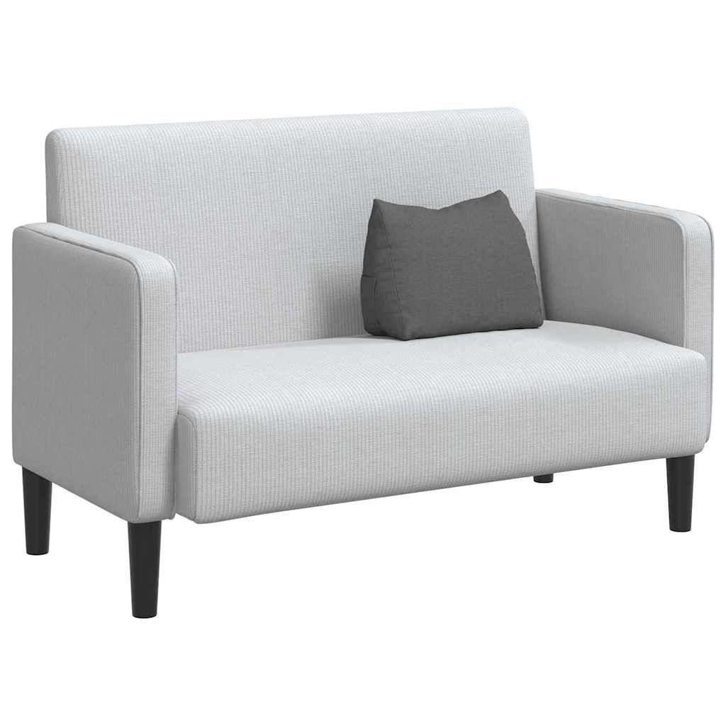 Travesseiro para Costas Amarelo Claro 45 x 20 x 35 cm tecido