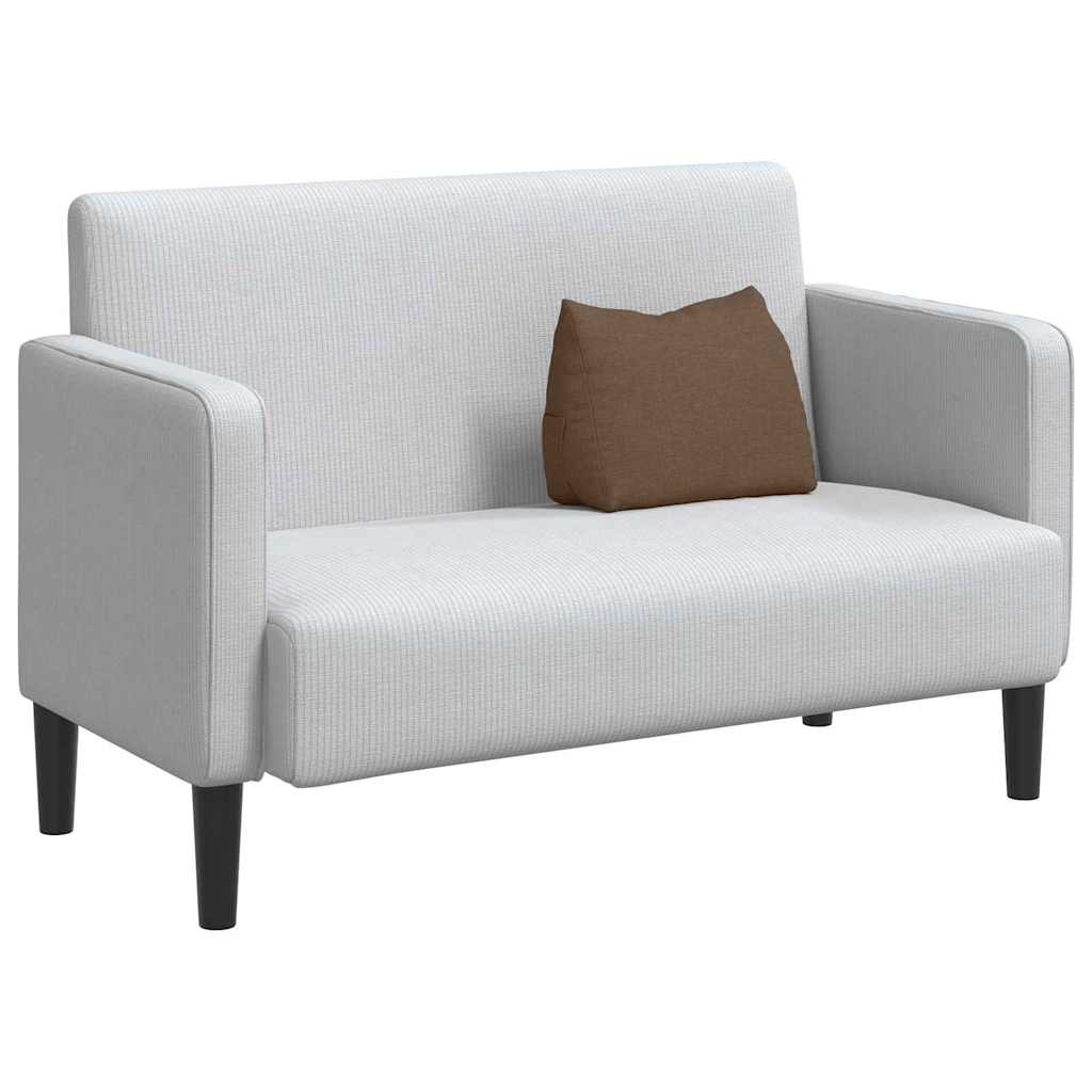 Travesseiro para Costas Amarelo Claro 45 x 20 x 35 cm tecido