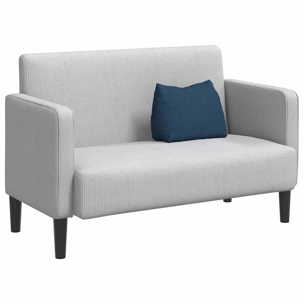 Travesseiro para Costas Amarelo Claro 45 x 20 x 35 cm tecido