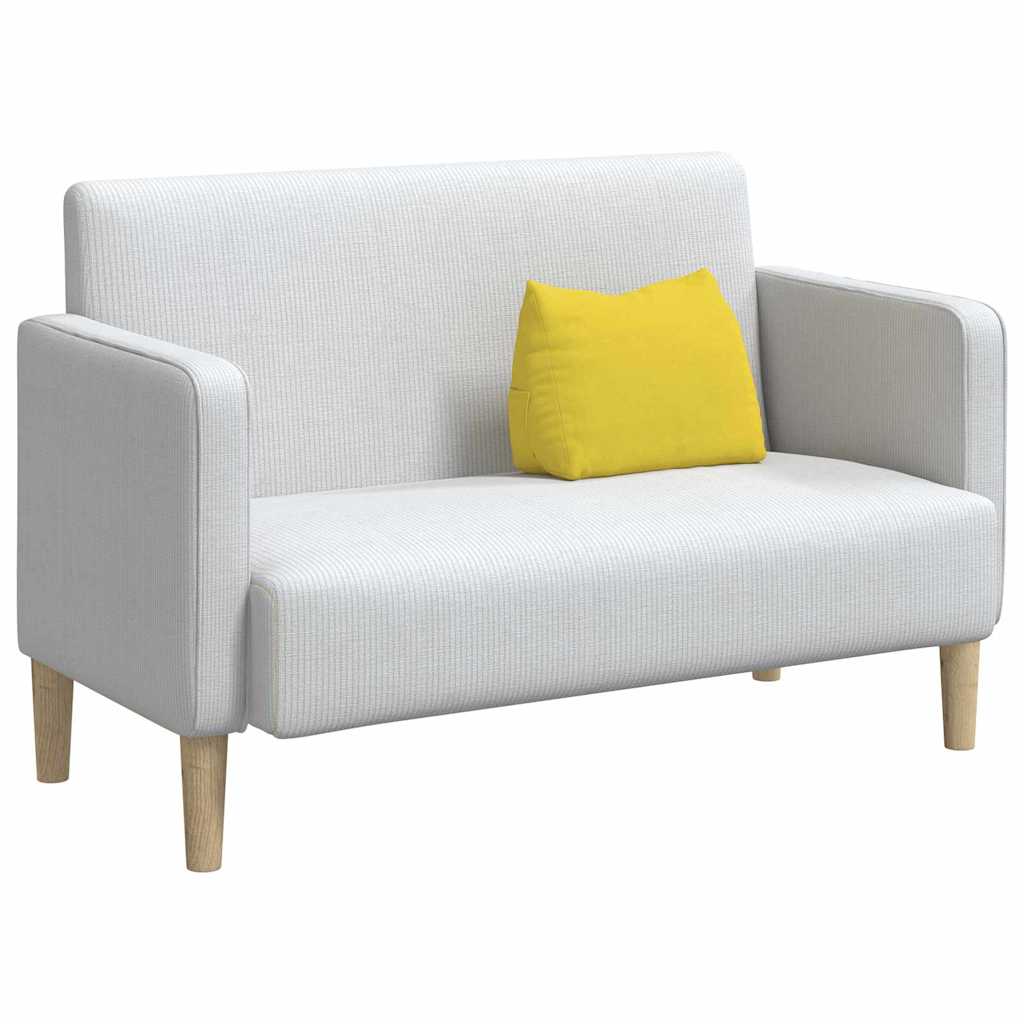 Travesseiro para Costas Amarelo Claro 45 x 20 x 35 cm tecido