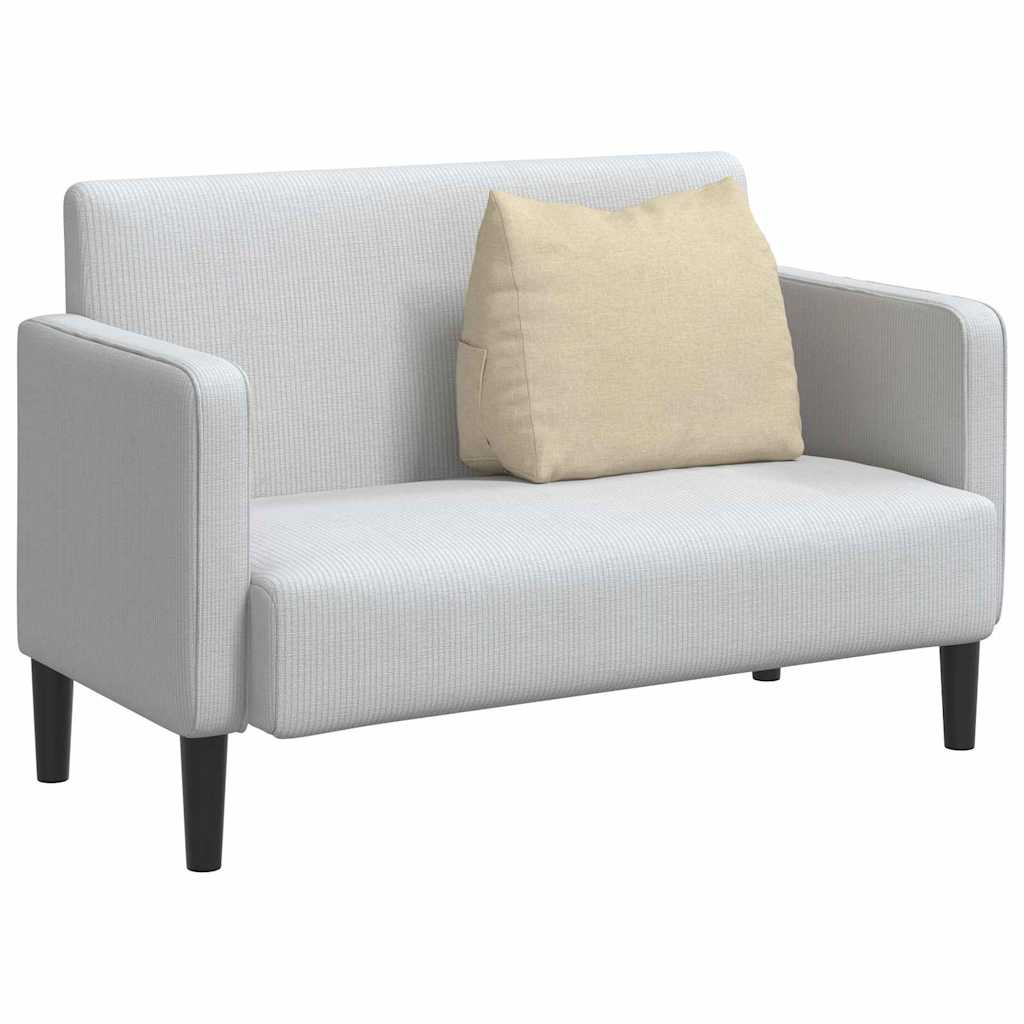 Travesseiro para Costas Amarelo Claro 45 x 20 x 35 cm tecido