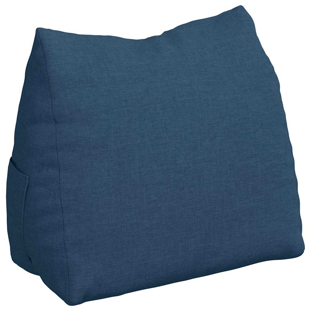 Travesseiro para Costas Amarelo Claro 45 x 20 x 35 cm tecido