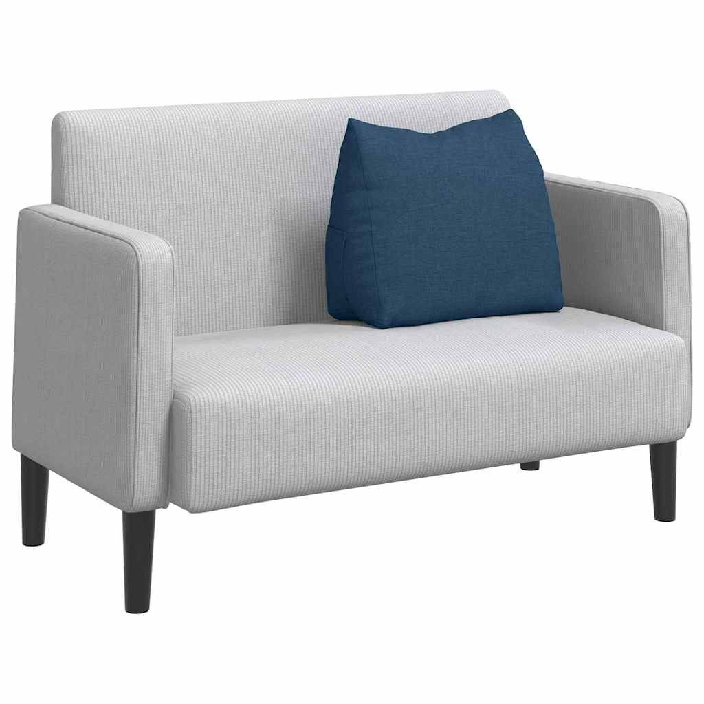 Travesseiro para Costas Amarelo Claro 45 x 20 x 35 cm tecido