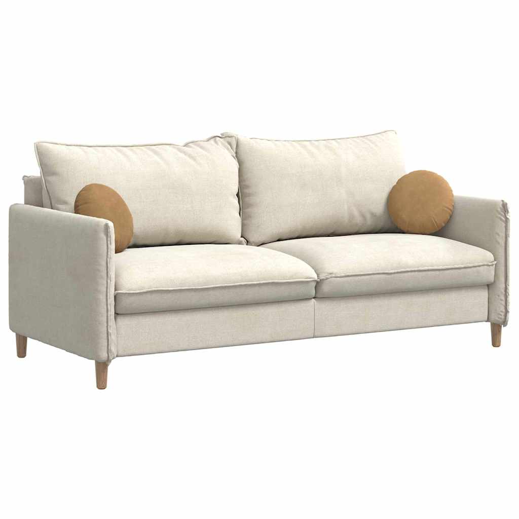 Almofadas de Assento 2 pcs Amarelo Ø80 x 29 cm Veludo