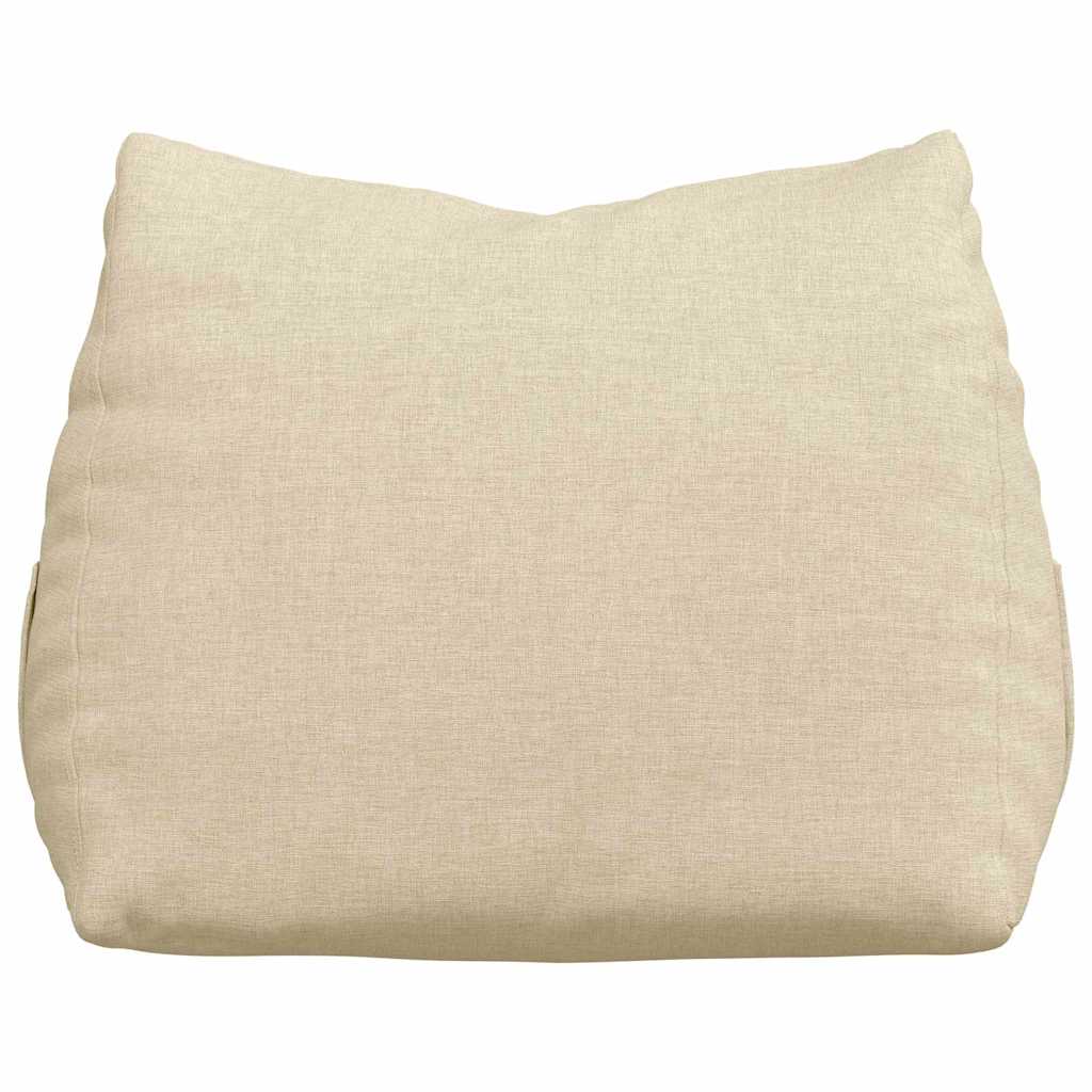 Travesseiro para Costas Amarelo Claro 45 x 20 x 35 cm tecido