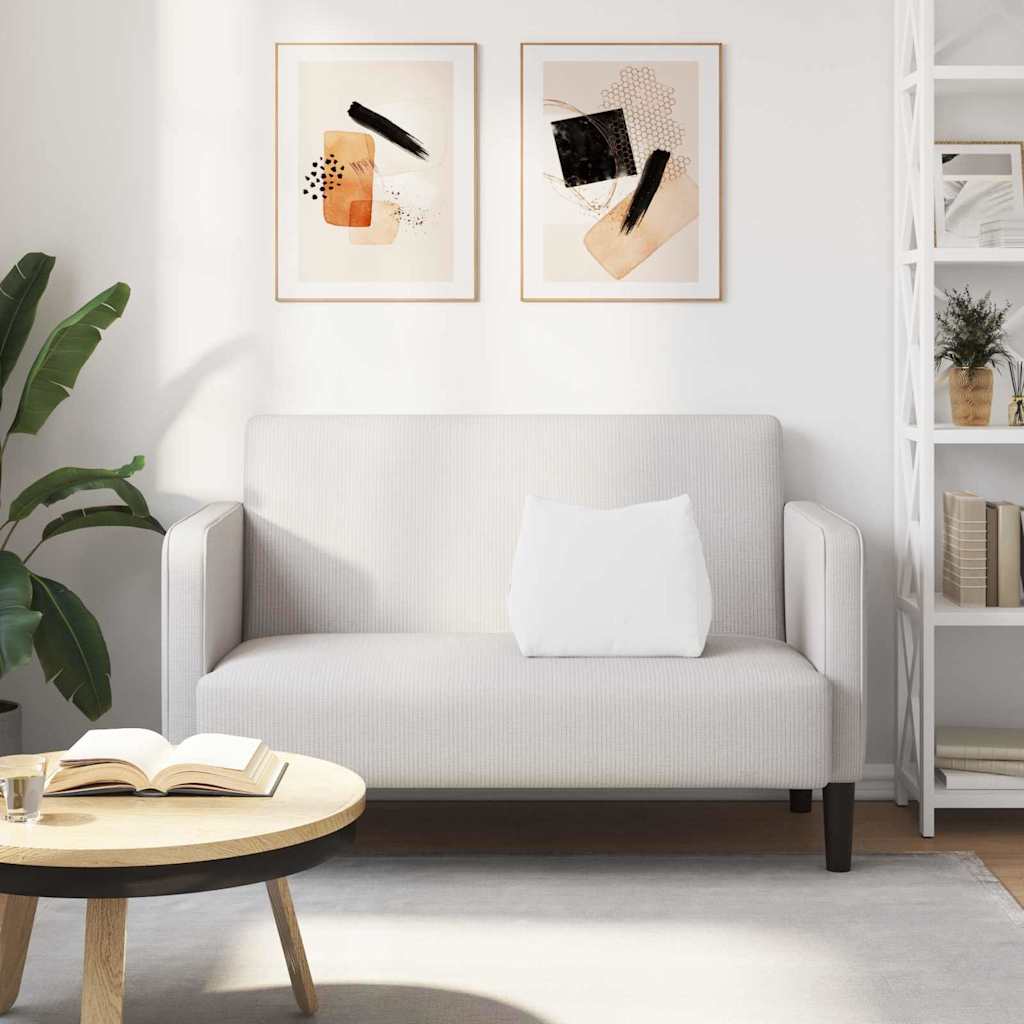 Travesseiro para Costas Amarelo Claro 45 x 20 x 35 cm tecido