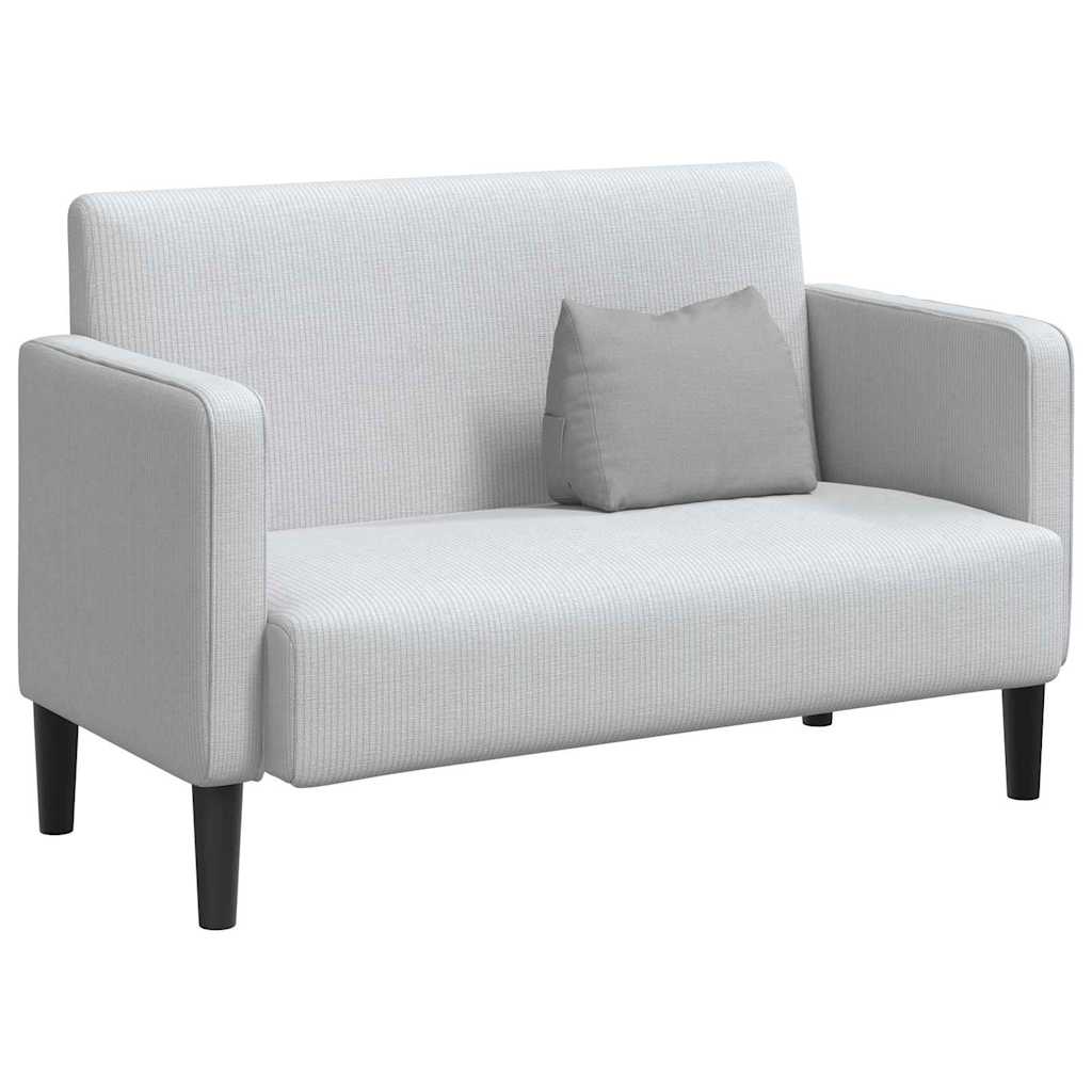 Travesseiro para Costas Amarelo Claro 45 x 20 x 35 cm tecido