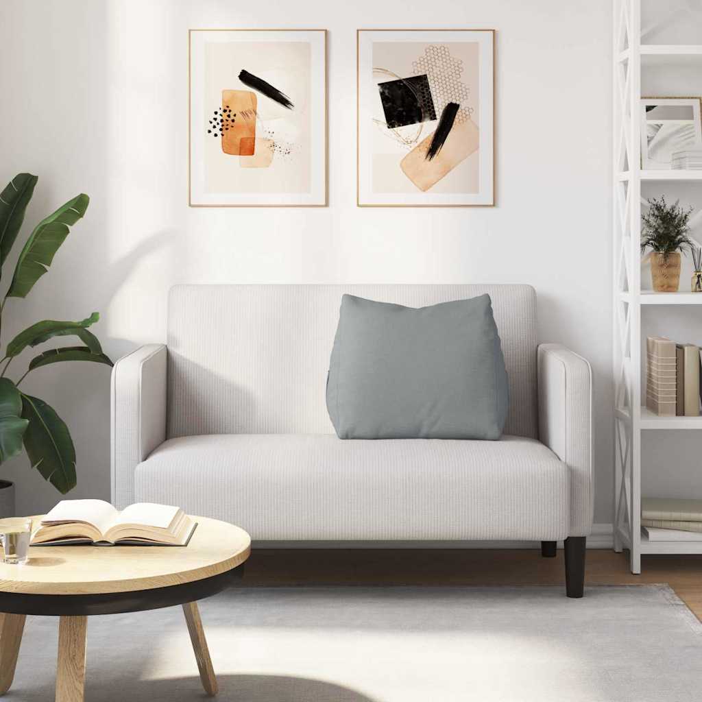 Travesseiro para Costas Amarelo Claro 45 x 20 x 35 cm tecido