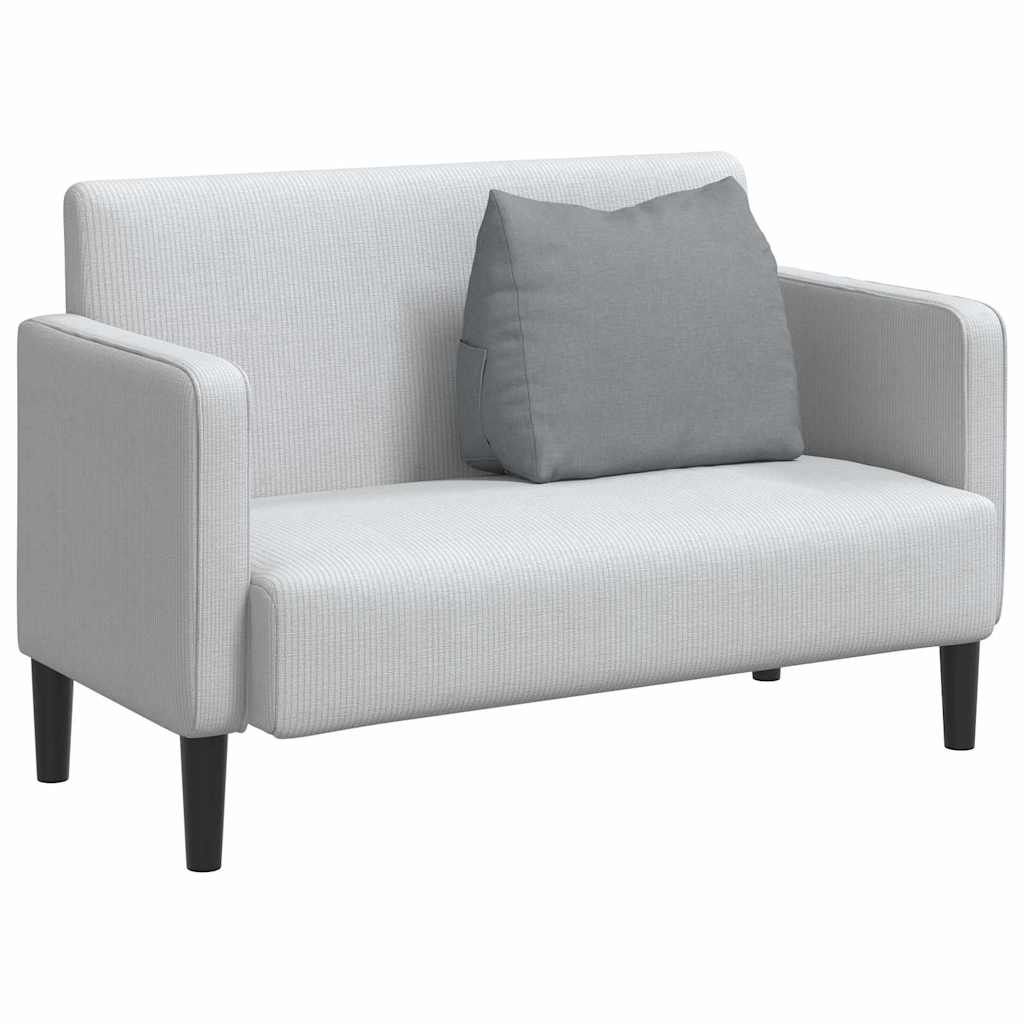 Travesseiro para Costas Amarelo Claro 45 x 20 x 35 cm tecido