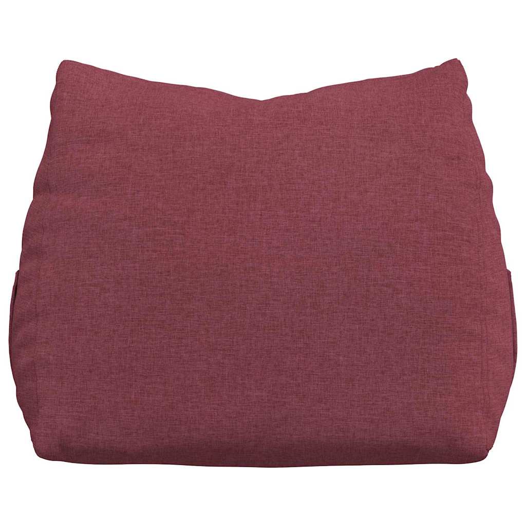 Travesseiro para Costas Amarelo Claro 45 x 20 x 35 cm tecido