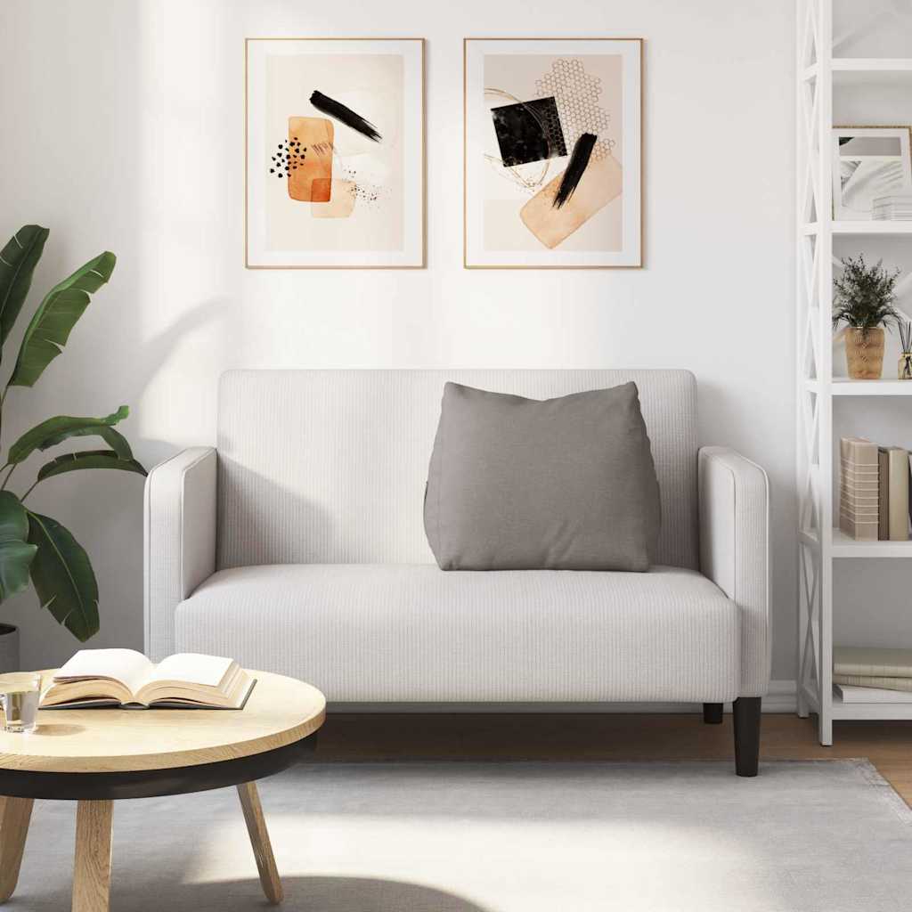 Travesseiro para Costas Amarelo Claro 45 x 20 x 35 cm tecido