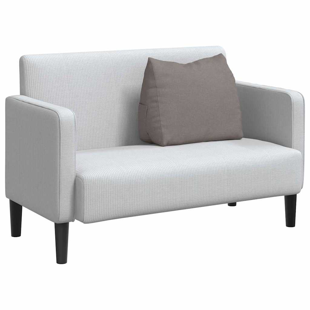 Travesseiro para Costas Amarelo Claro 45 x 20 x 35 cm tecido