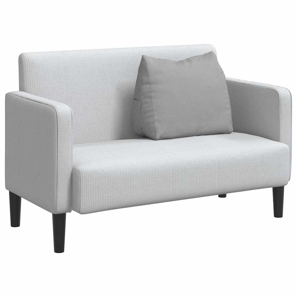 Travesseiro para Costas Amarelo Claro 45 x 20 x 35 cm tecido