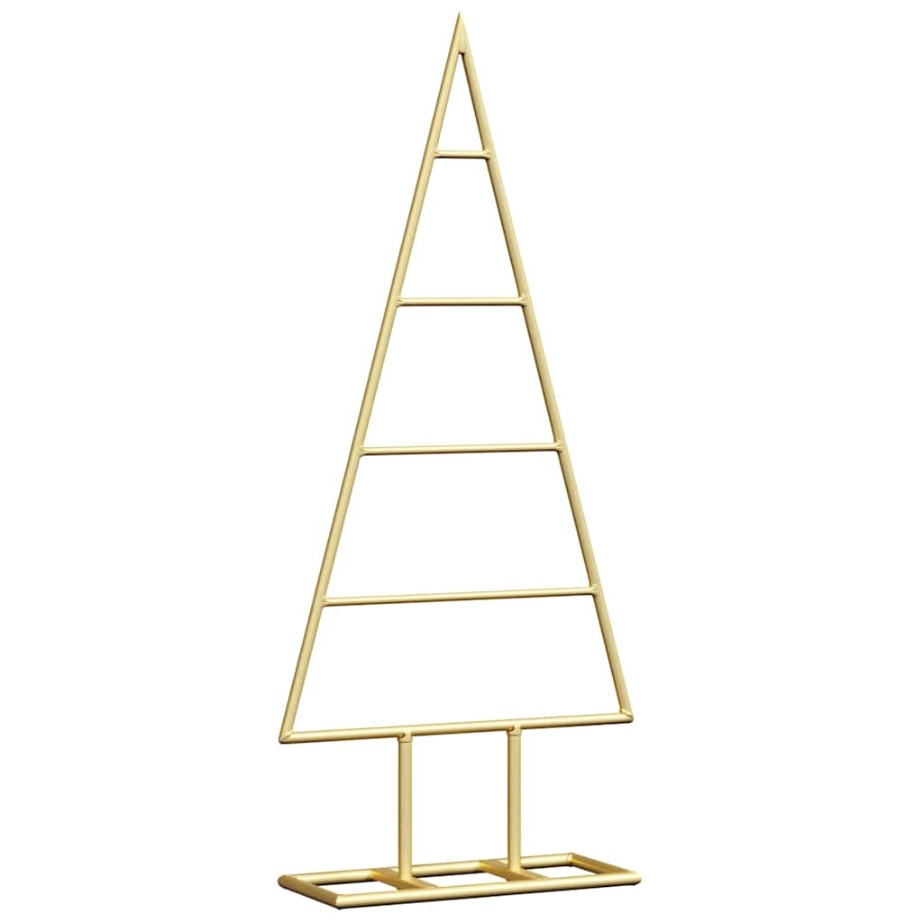 Árvore de Natal de metal Ouro 60 cm Aço com Revestimento em Pó