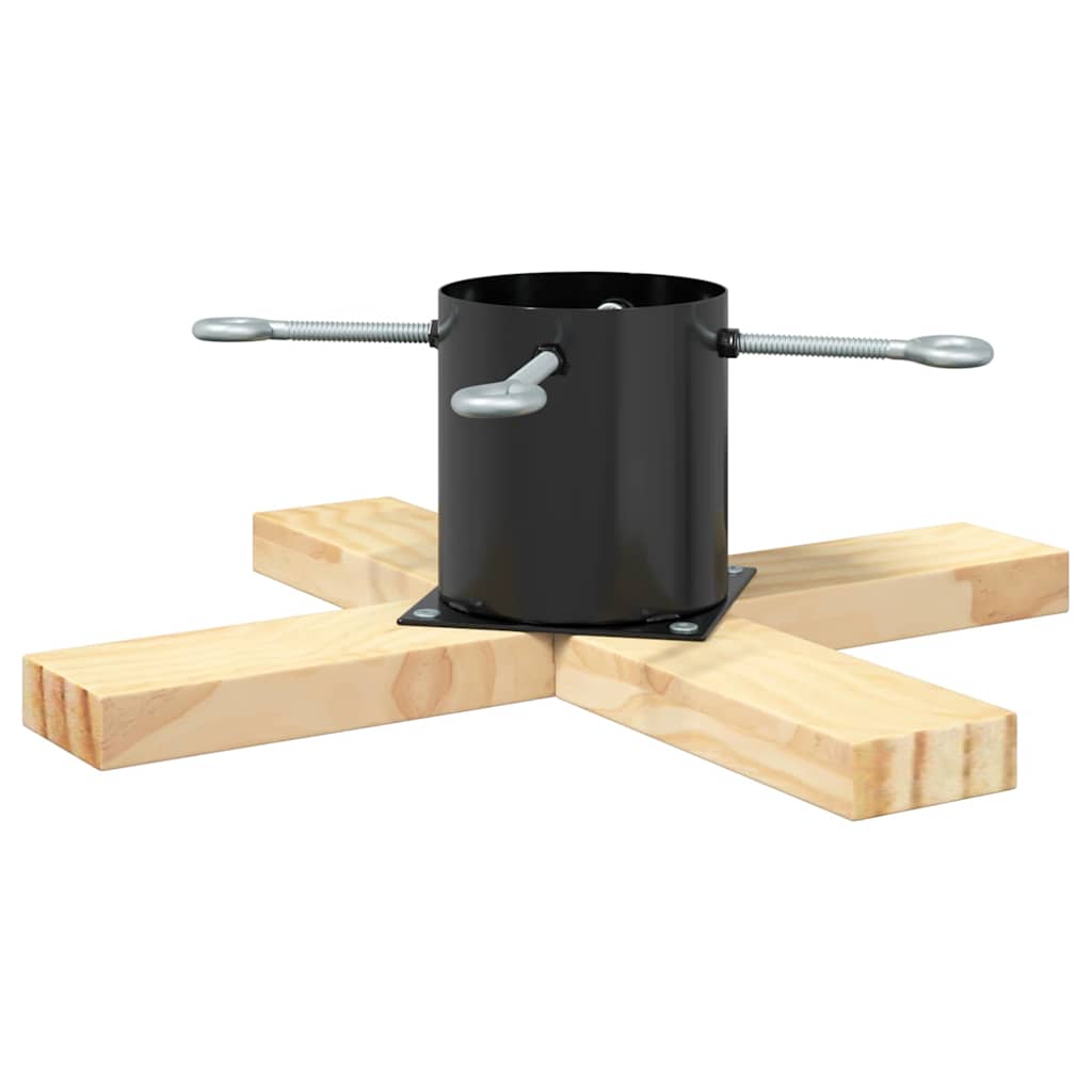 Suporte para Árvore de Natal 1.73 Preto 50 x 50 x 16 cm