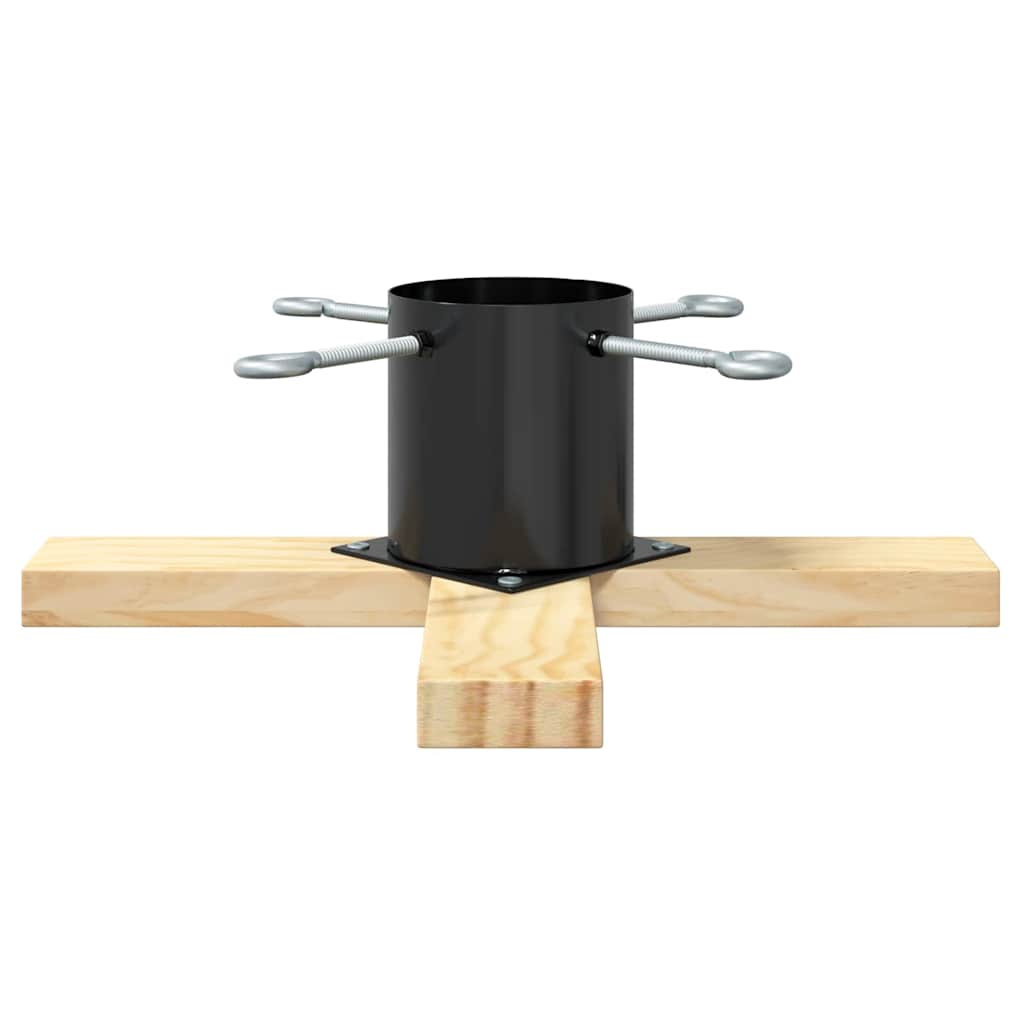 Suporte para Árvore de Natal 1.73 Preto 50 x 50 x 16 cm