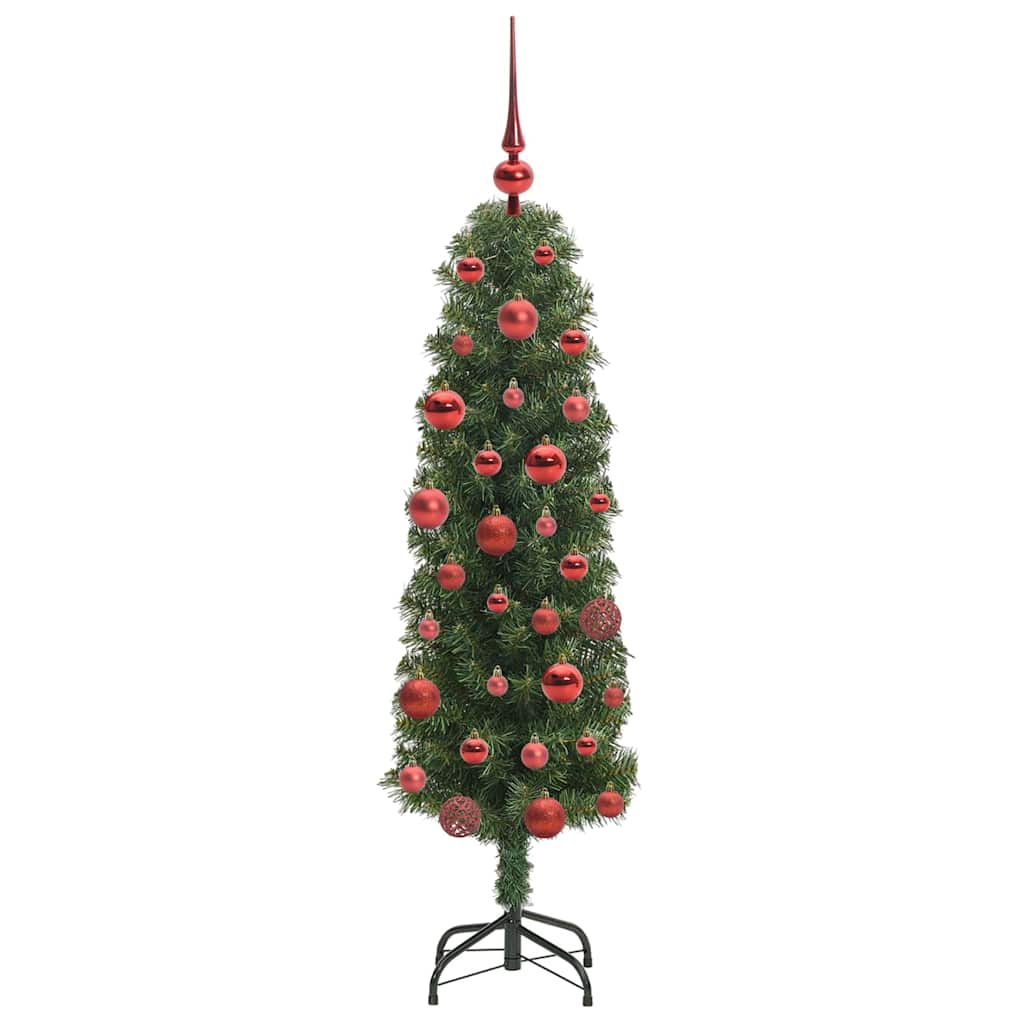 Árvore de Natal Artificial Verde 150 cm PVC e Aço e Plástico