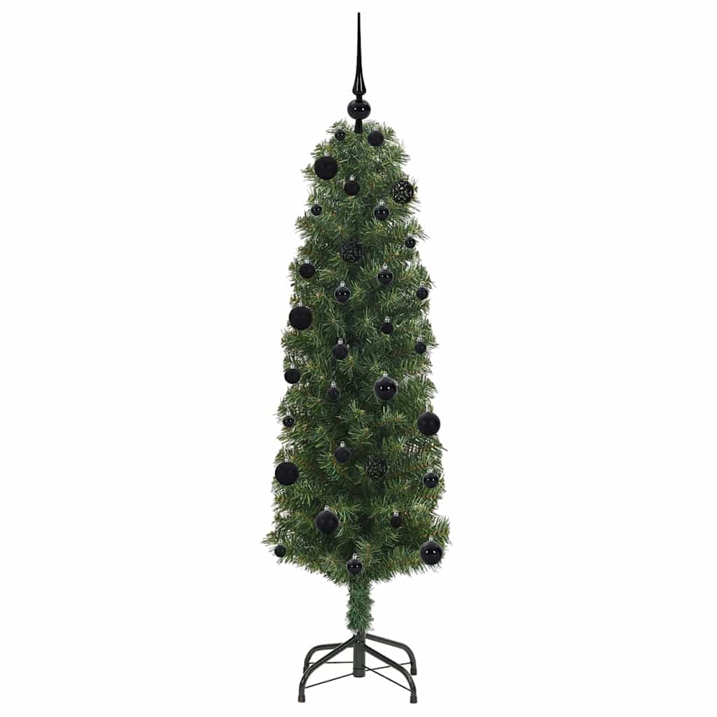 Árvore de Natal Artificial Verde 150 cm PVC e Aço e Plástico