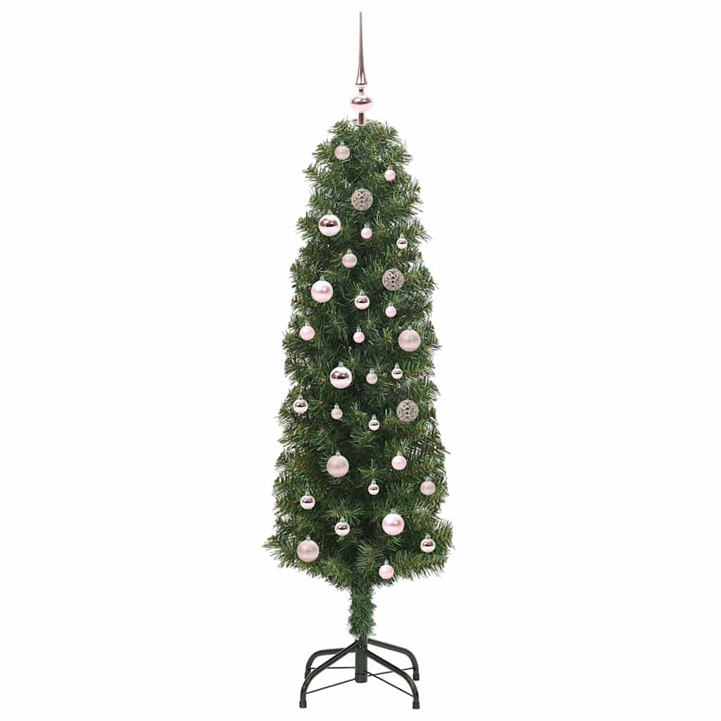 Árvore de Natal Artificial Verde 150 cm PVC e Aço e Plástico