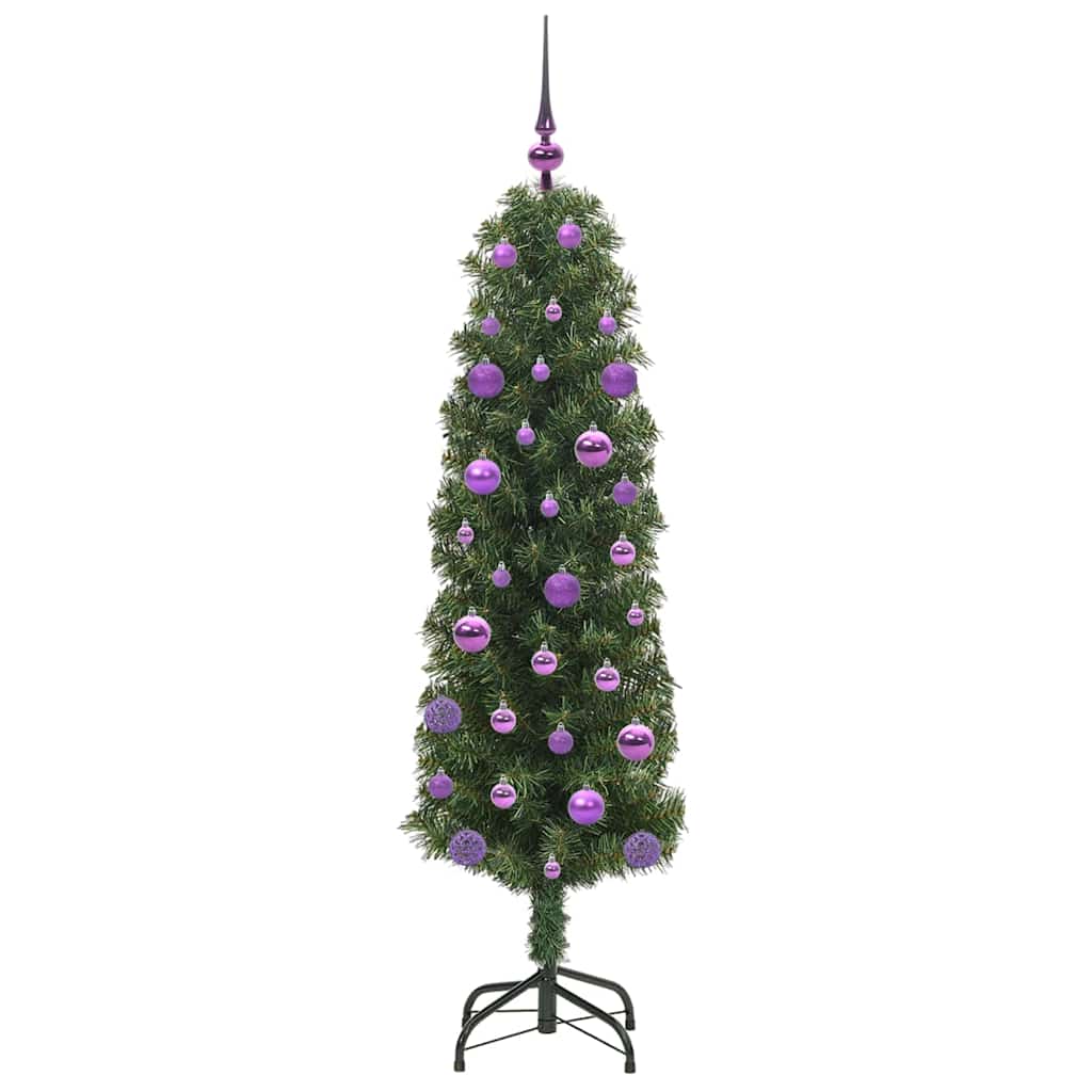 Árvore de Natal Artificial Verde 150 cm PVC e Aço e Plástico