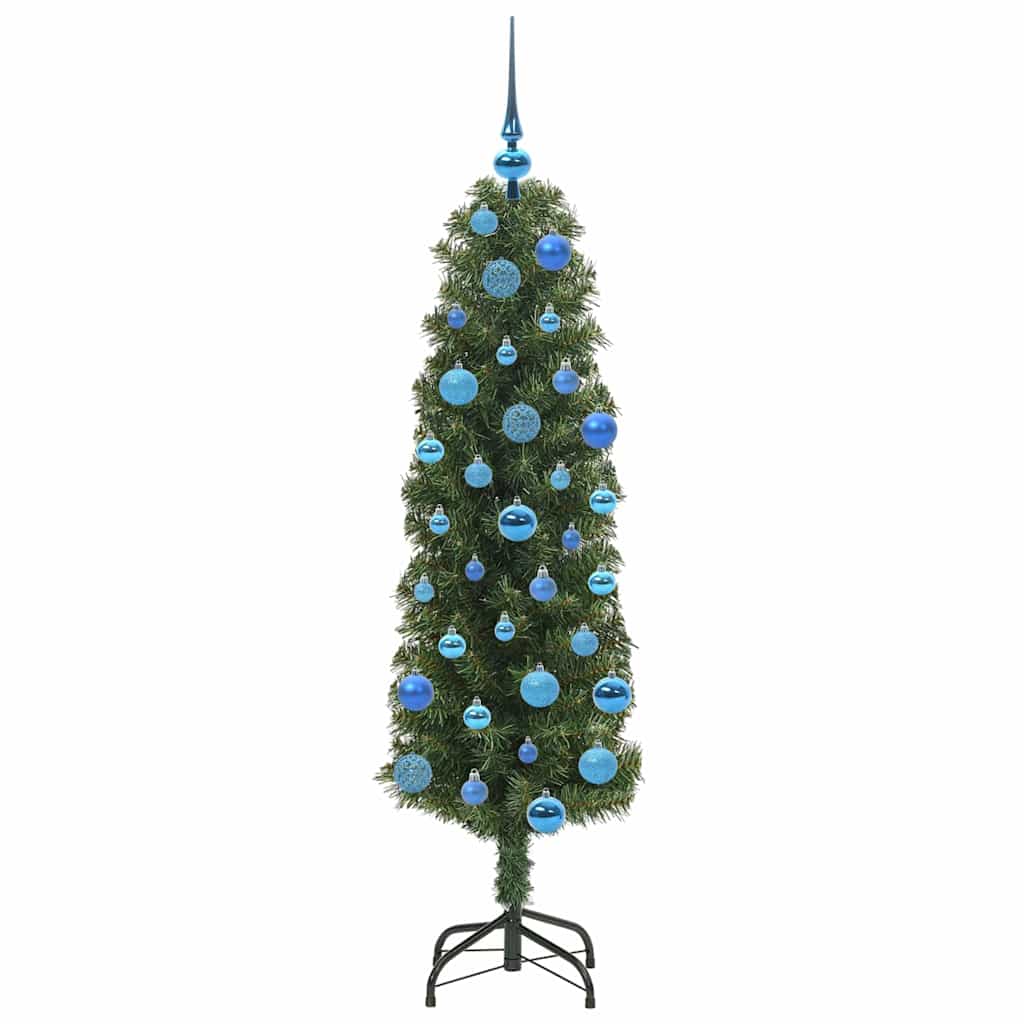 Árvore de Natal Artificial Verde 150 cm PVC e Aço e Plástico