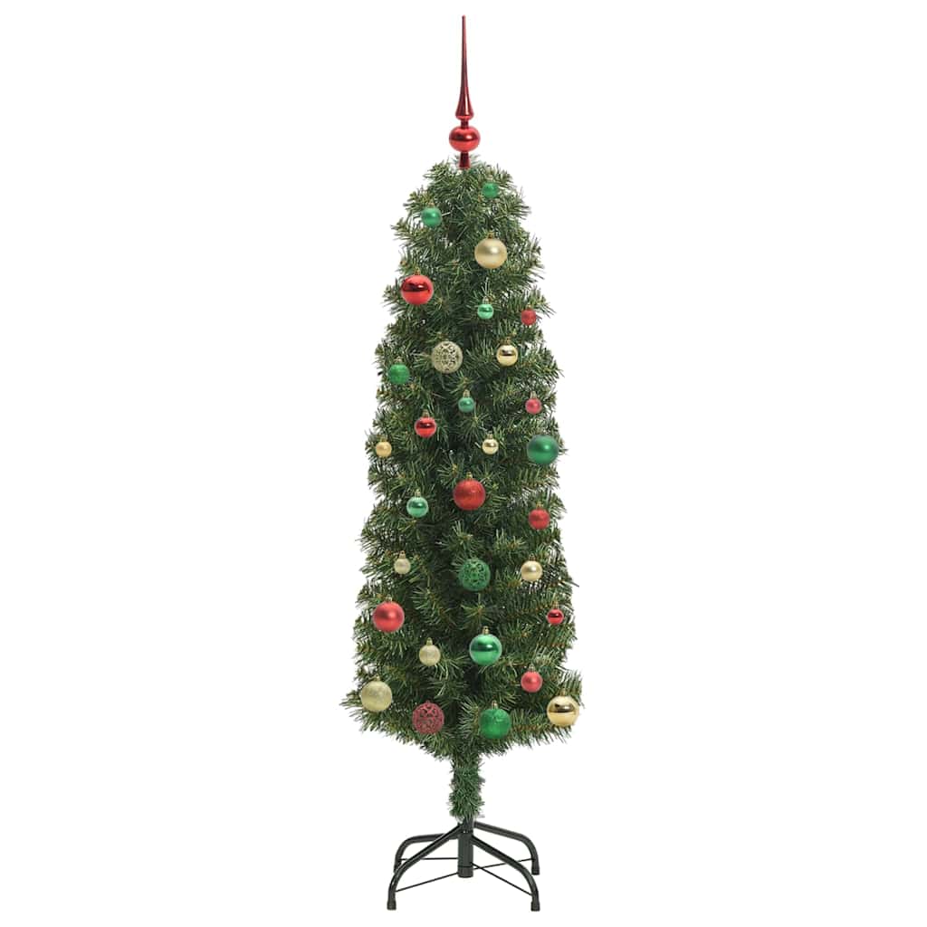 Árvore de Natal Artificial Verde 150 cm PVC e Aço e Plástico