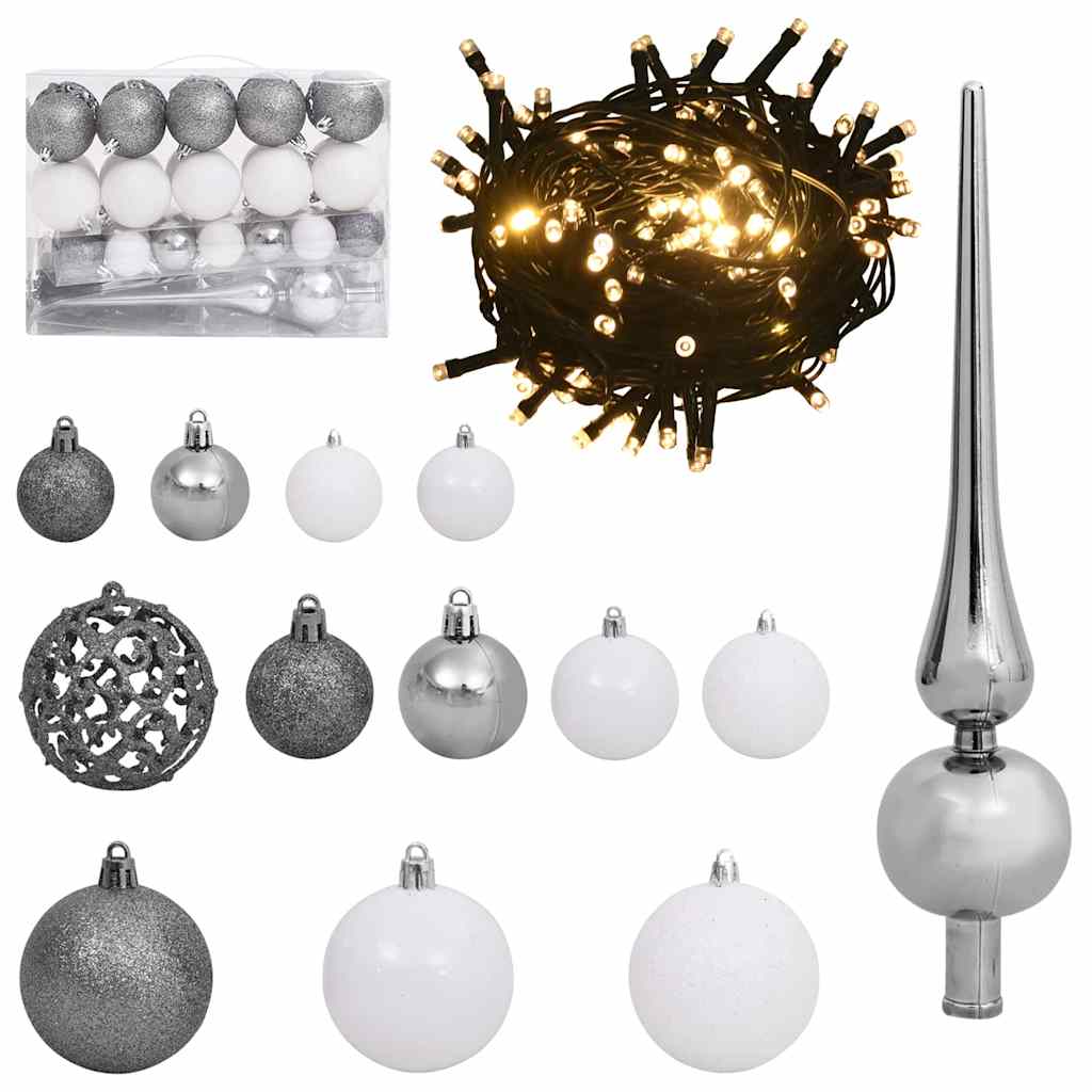 Árvore de Natal Artificial Pré-iluminada Verde 120 cm