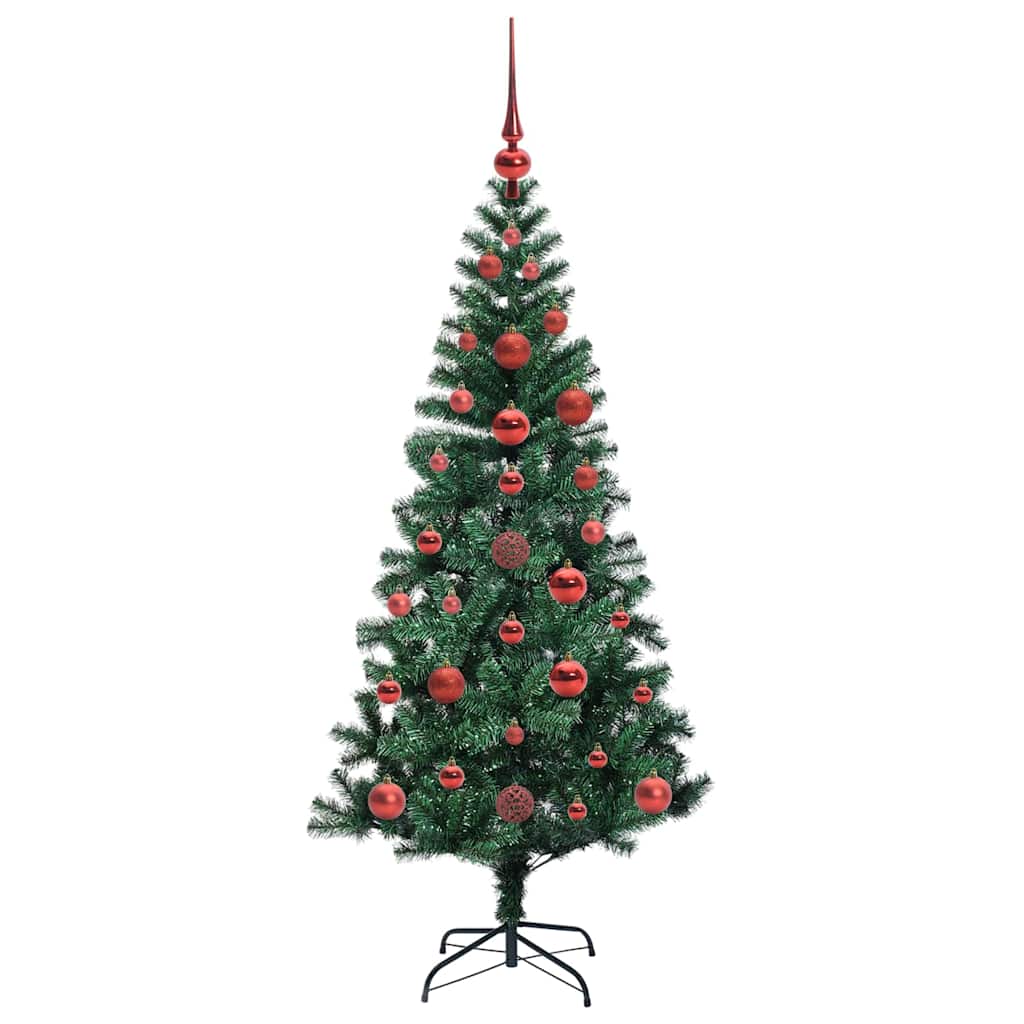 Árvore de Natal Artificial Pré-iluminada Verde 120 cm
