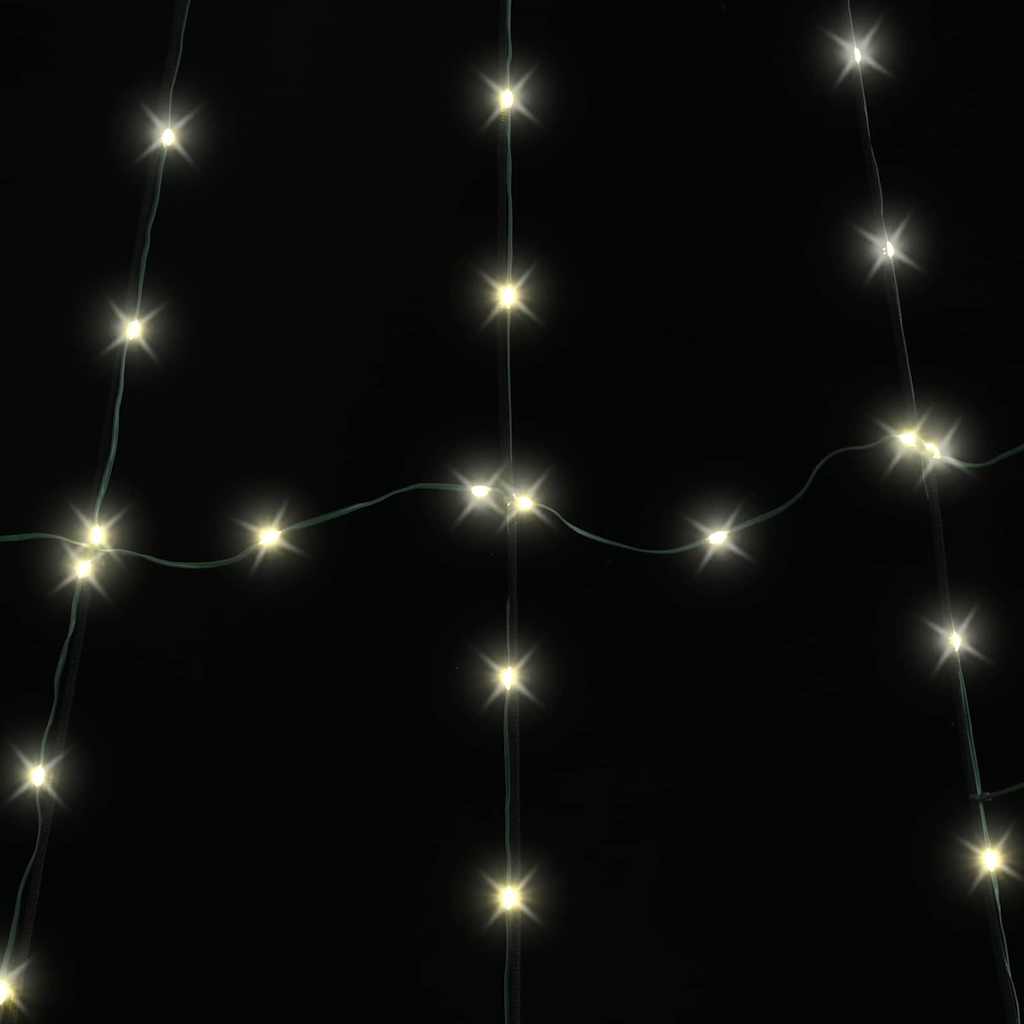 Árvore de Natal LED com Estacas para o Solo Branco quente