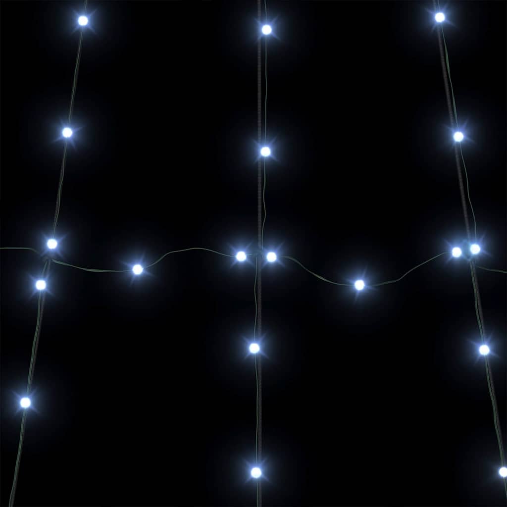 Árvore de Natal LED com Estacas para o Solo Branco frio 180 cm