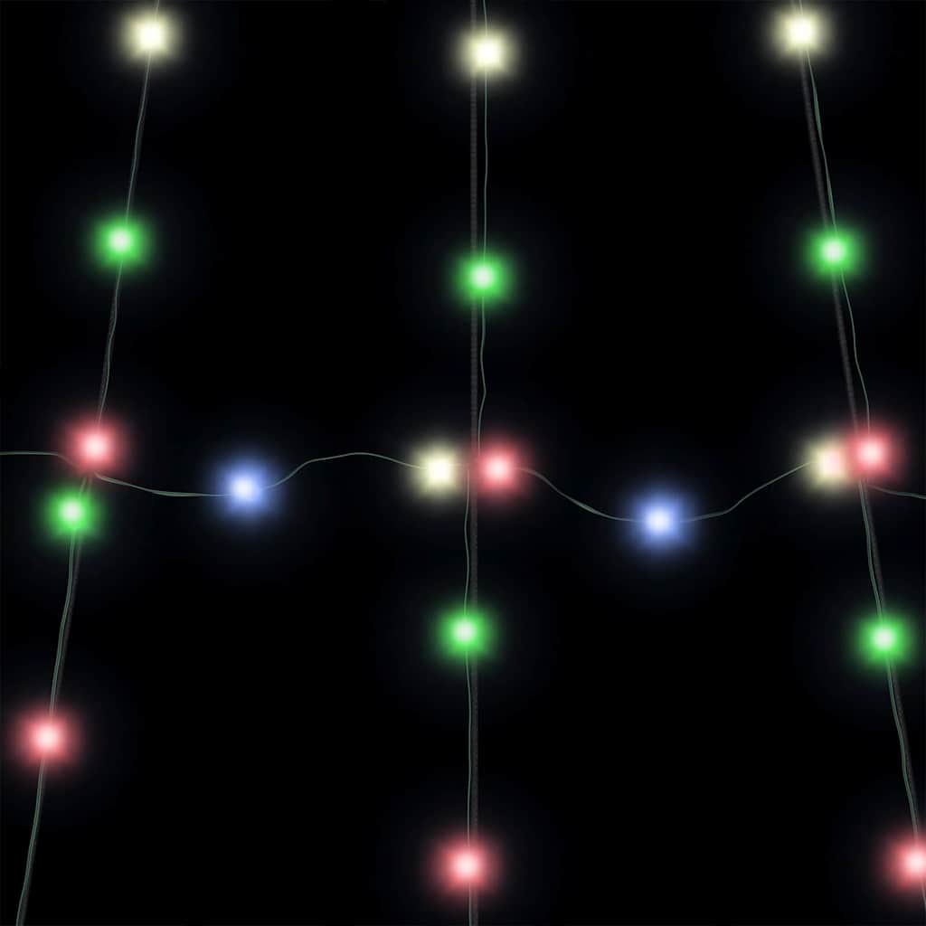 Árvore de Natal LED com Estacas para o Solo Multicolor 180 cm