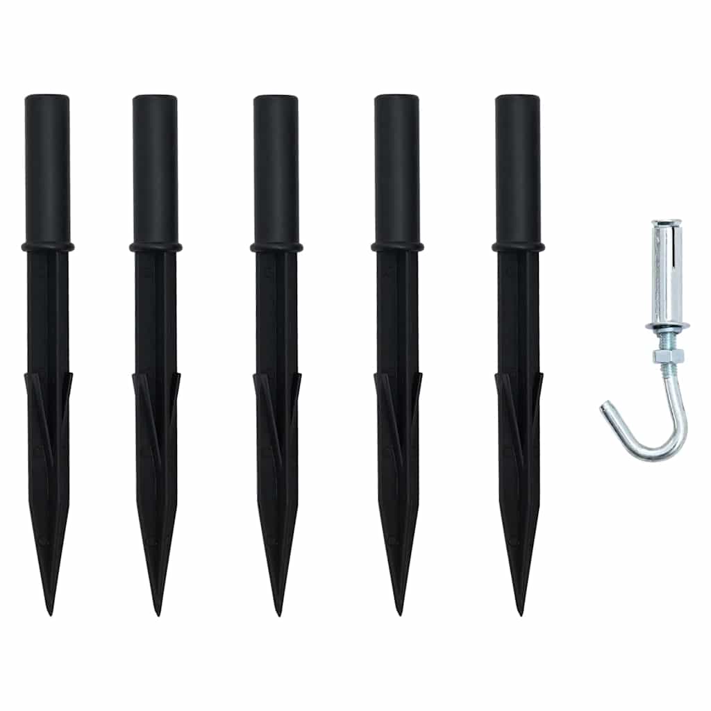 Árvore de Natal LED com Estacas para o Solo Branco quente